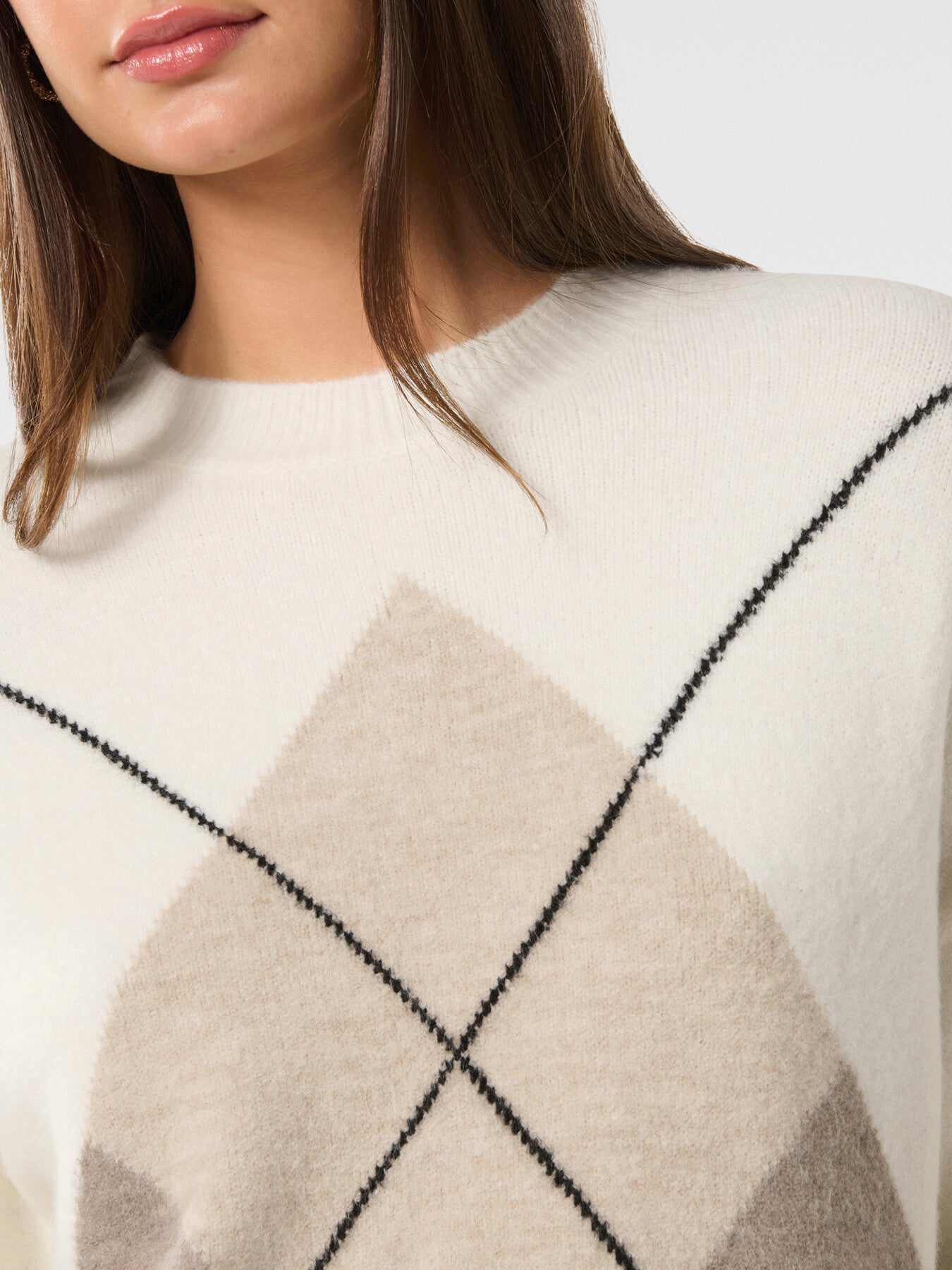 Emma Argyle Knit Sweater