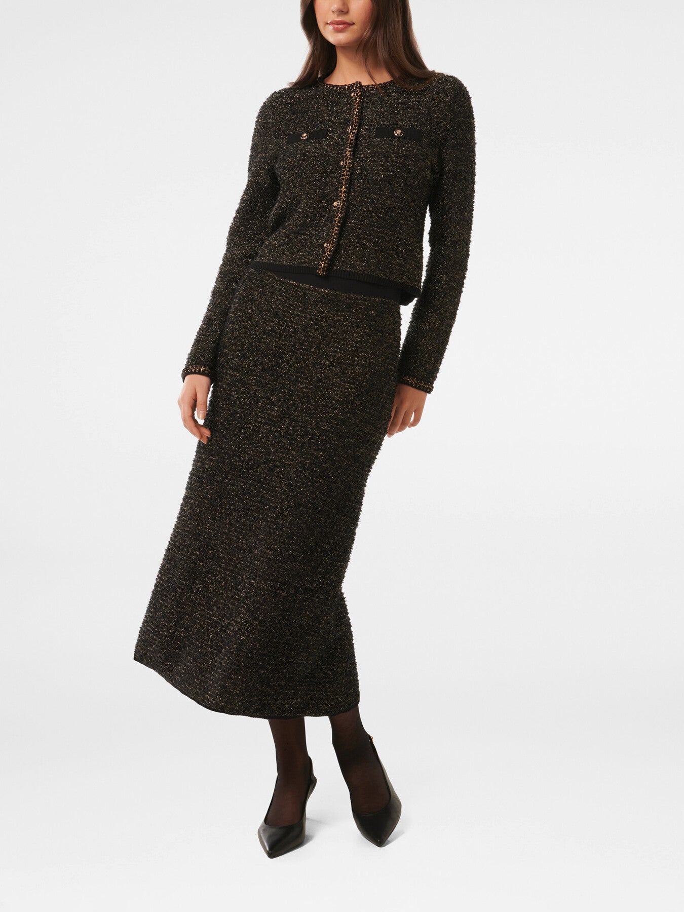 Anais Tweed Co-ord Cardigan