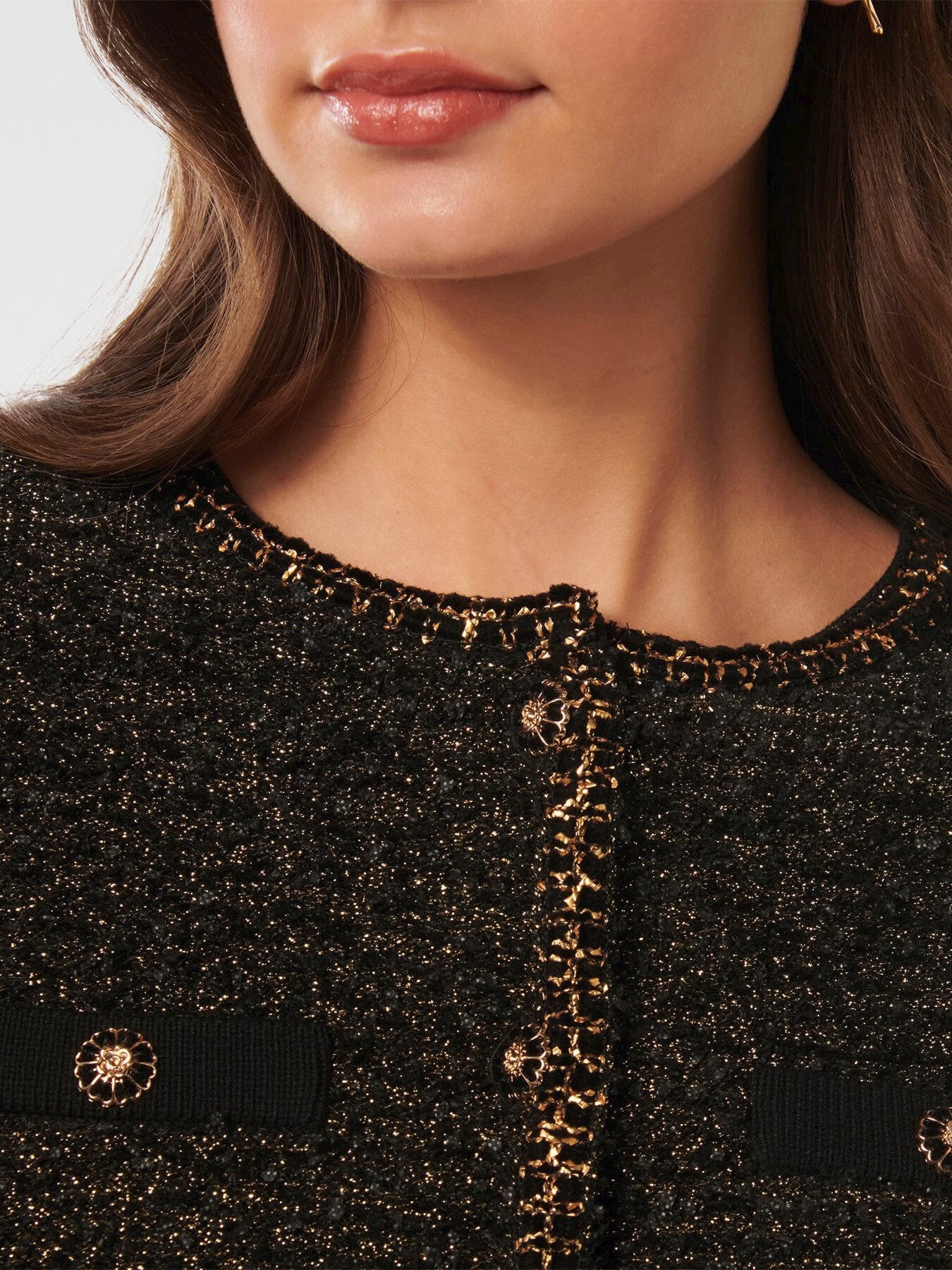 Anais Tweed Co-ord Cardigan