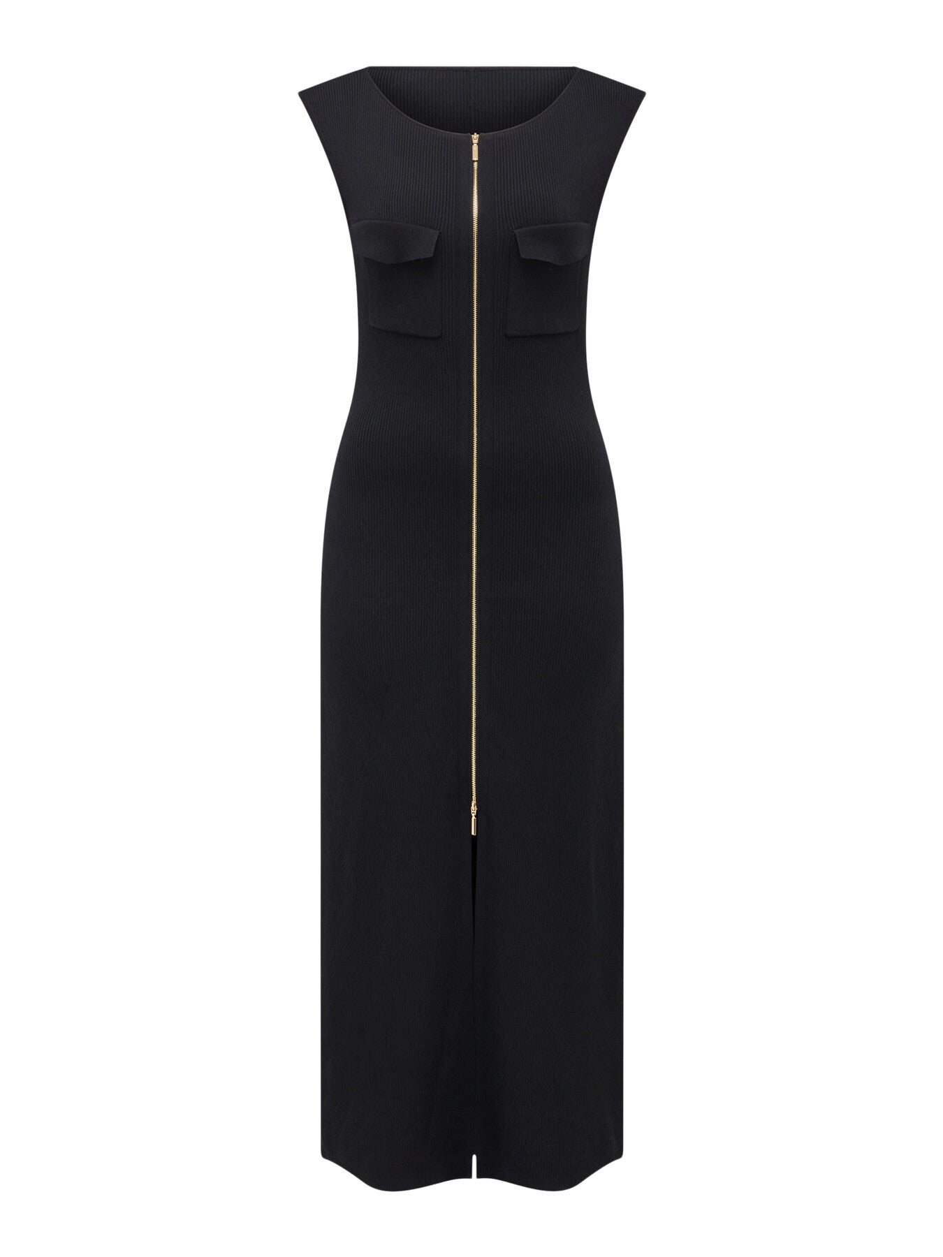 Harriet Zip Through Midi Dress