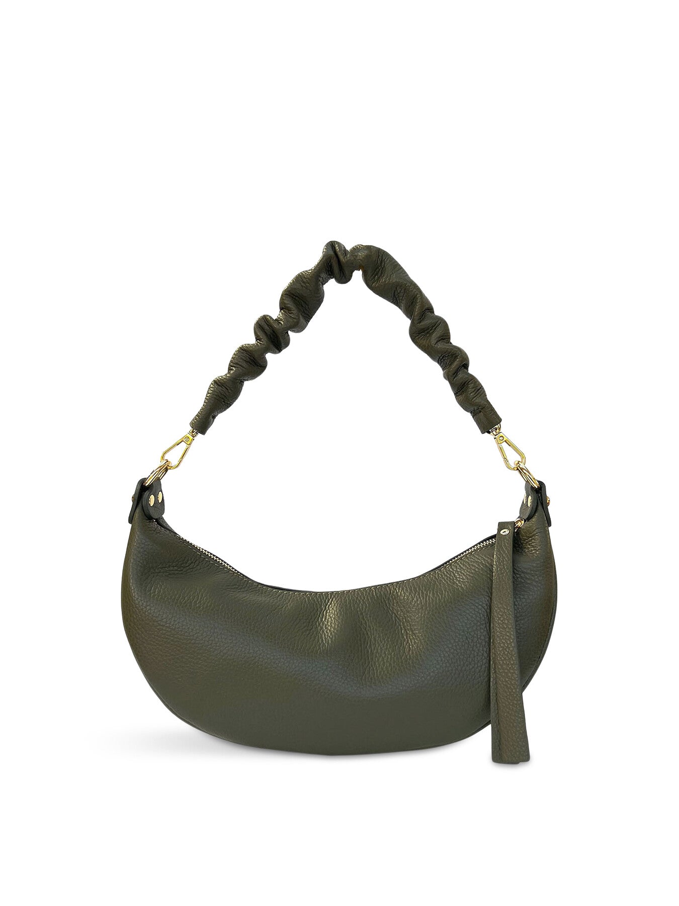 The Lulu Green Leather Bag