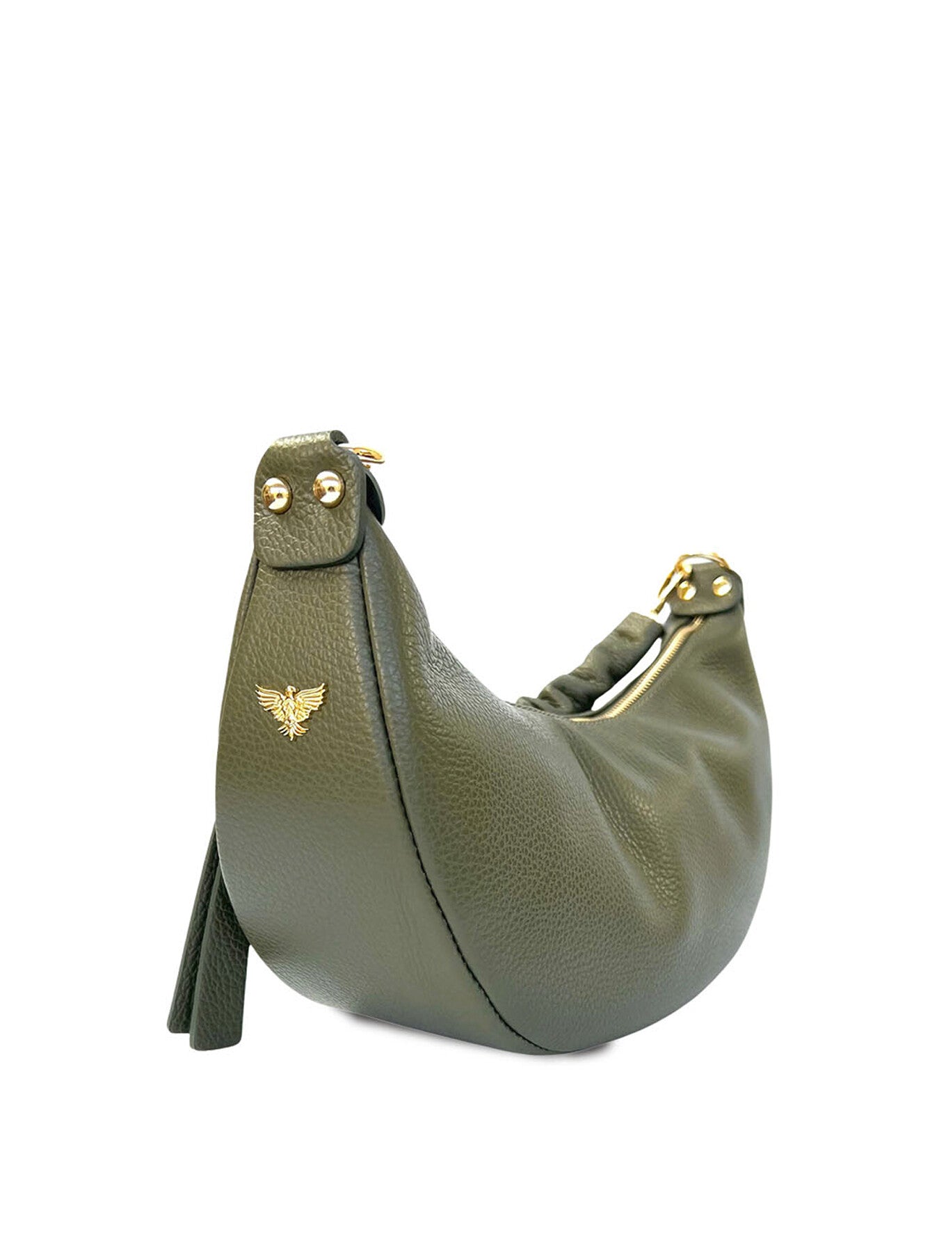 The Lulu Green Leather Bag