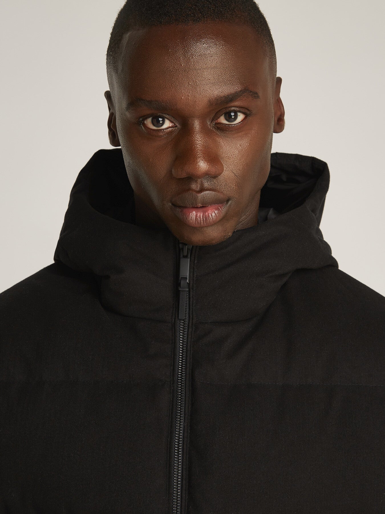 Tech Hooded Puffer Jacket