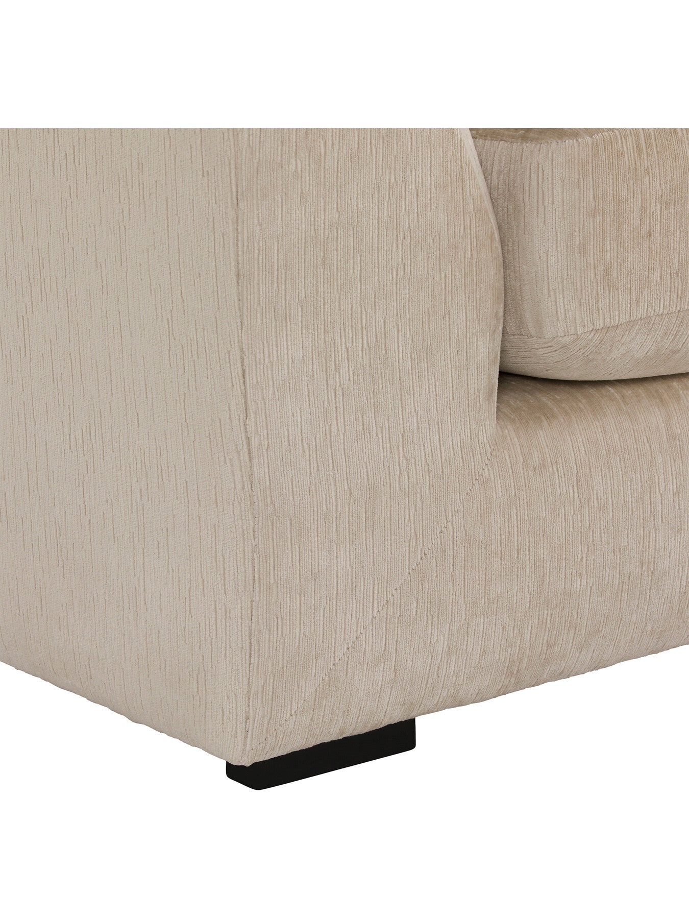 Melby Cream Velvet 2 Seater Sofa