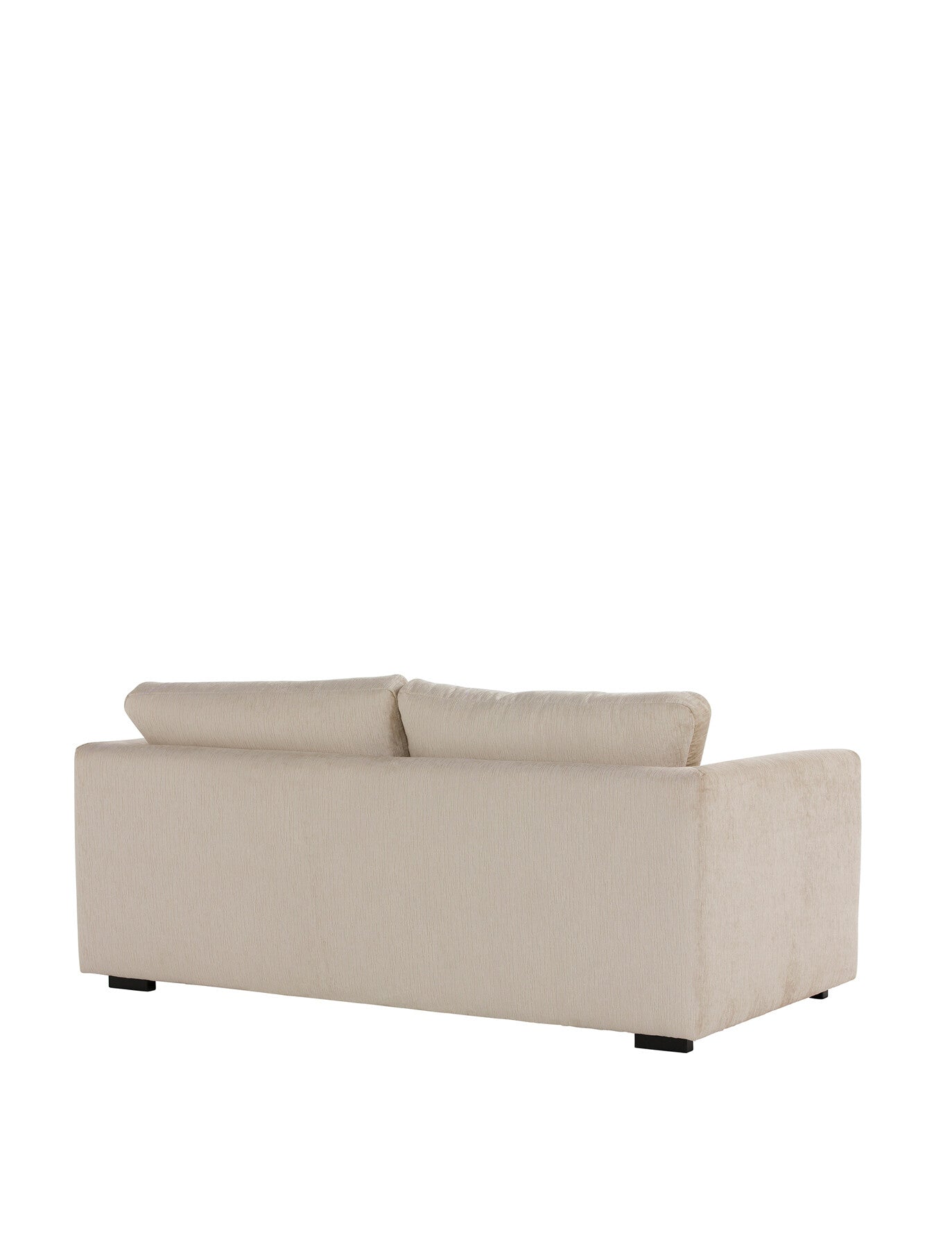 Melby Cream Velvet 2 Seater Sofa
