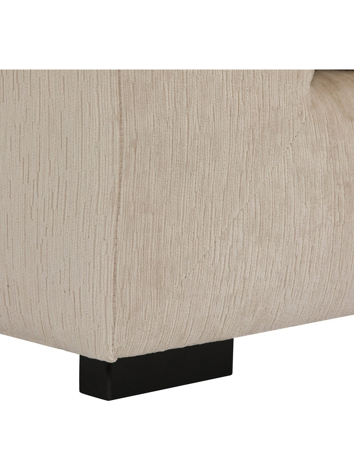 Melby Cream Velvet Armchair