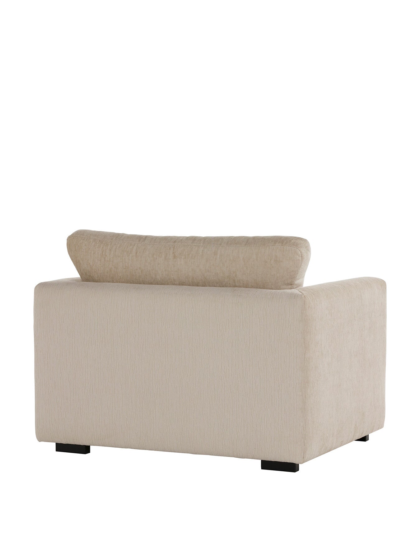 Melby Cream Velvet Armchair