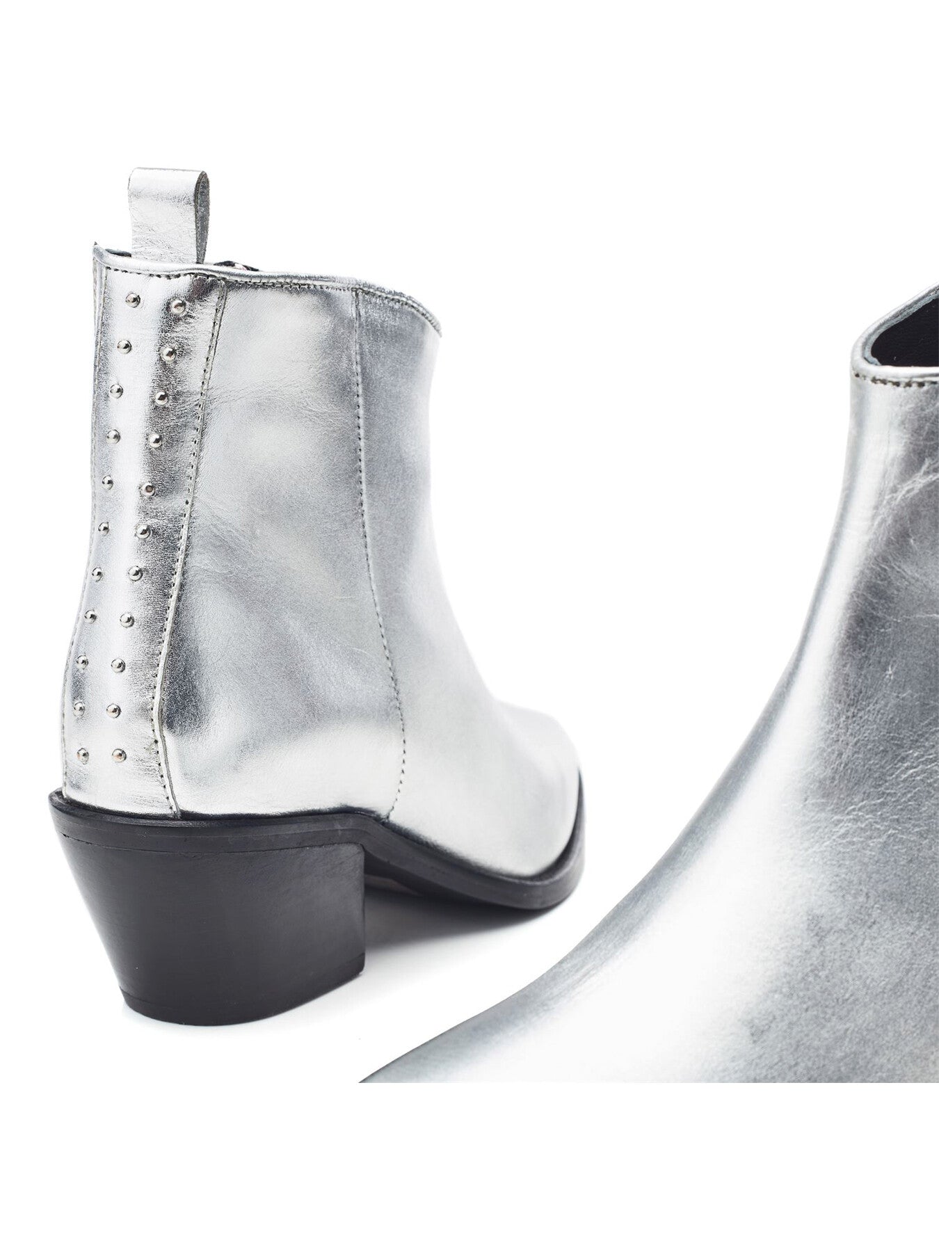 Maevie Metallic Leather Boots