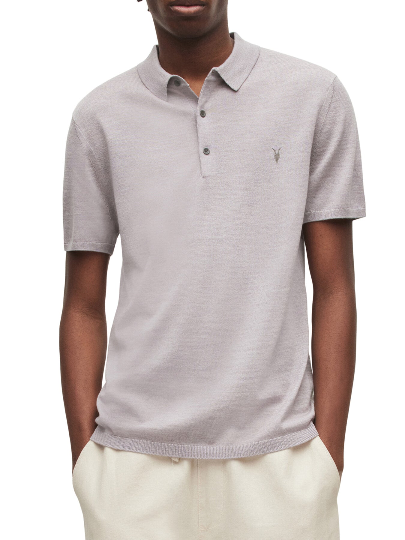 Mode merino shortsleeve polo
