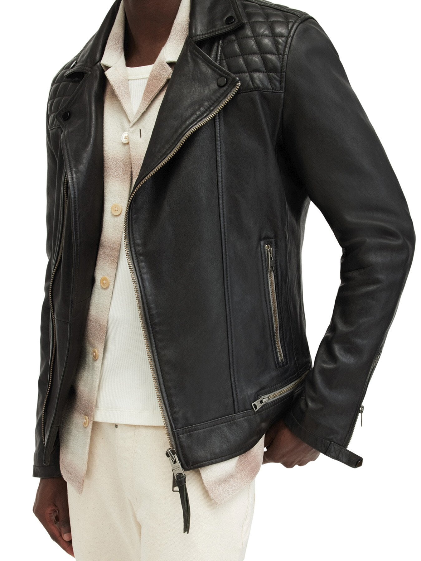 Designer Leather Biker Jackets for Men Fenwick - Main Image
