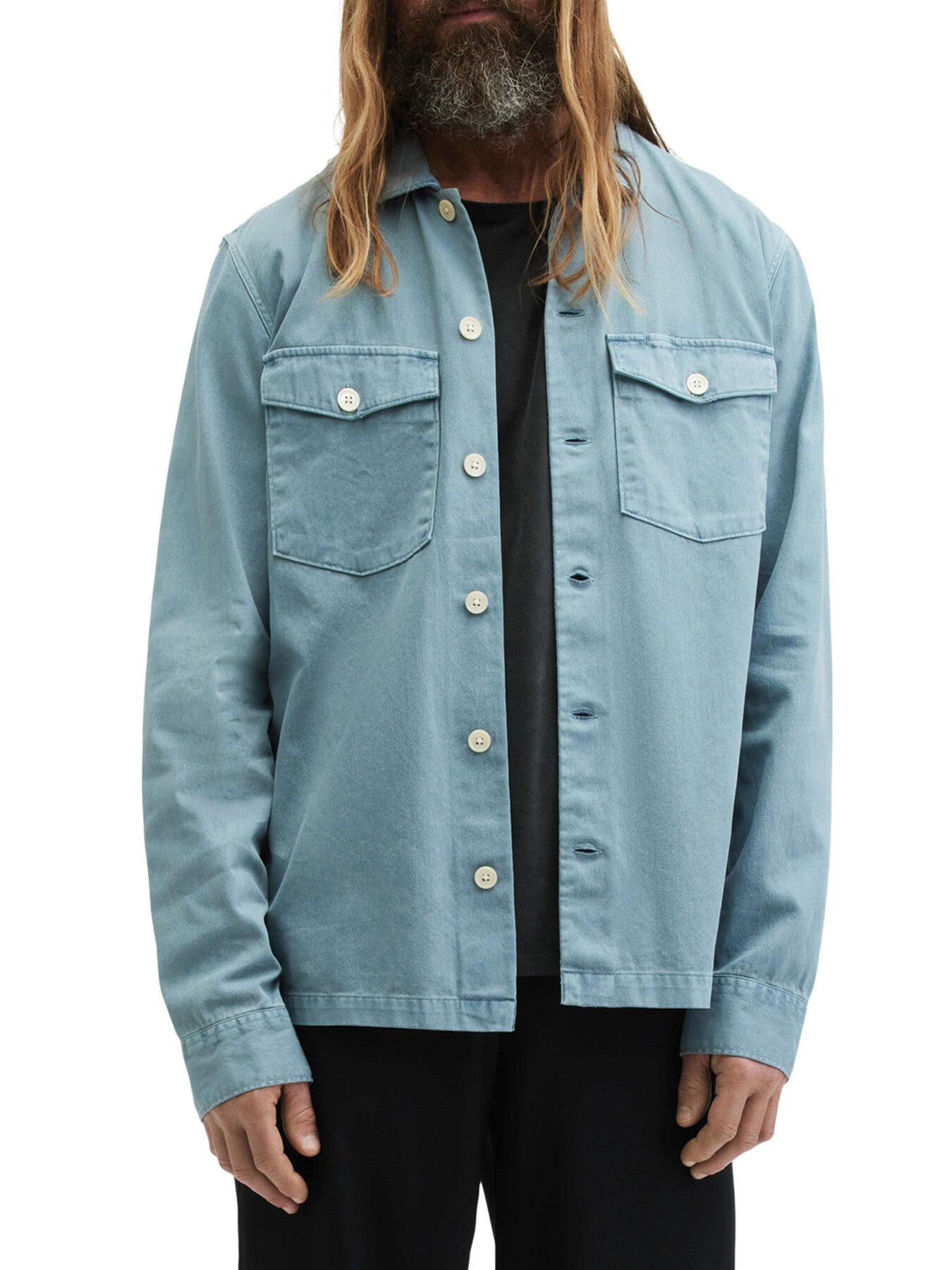 Dusty BlueSPOTTER LS SHIRT