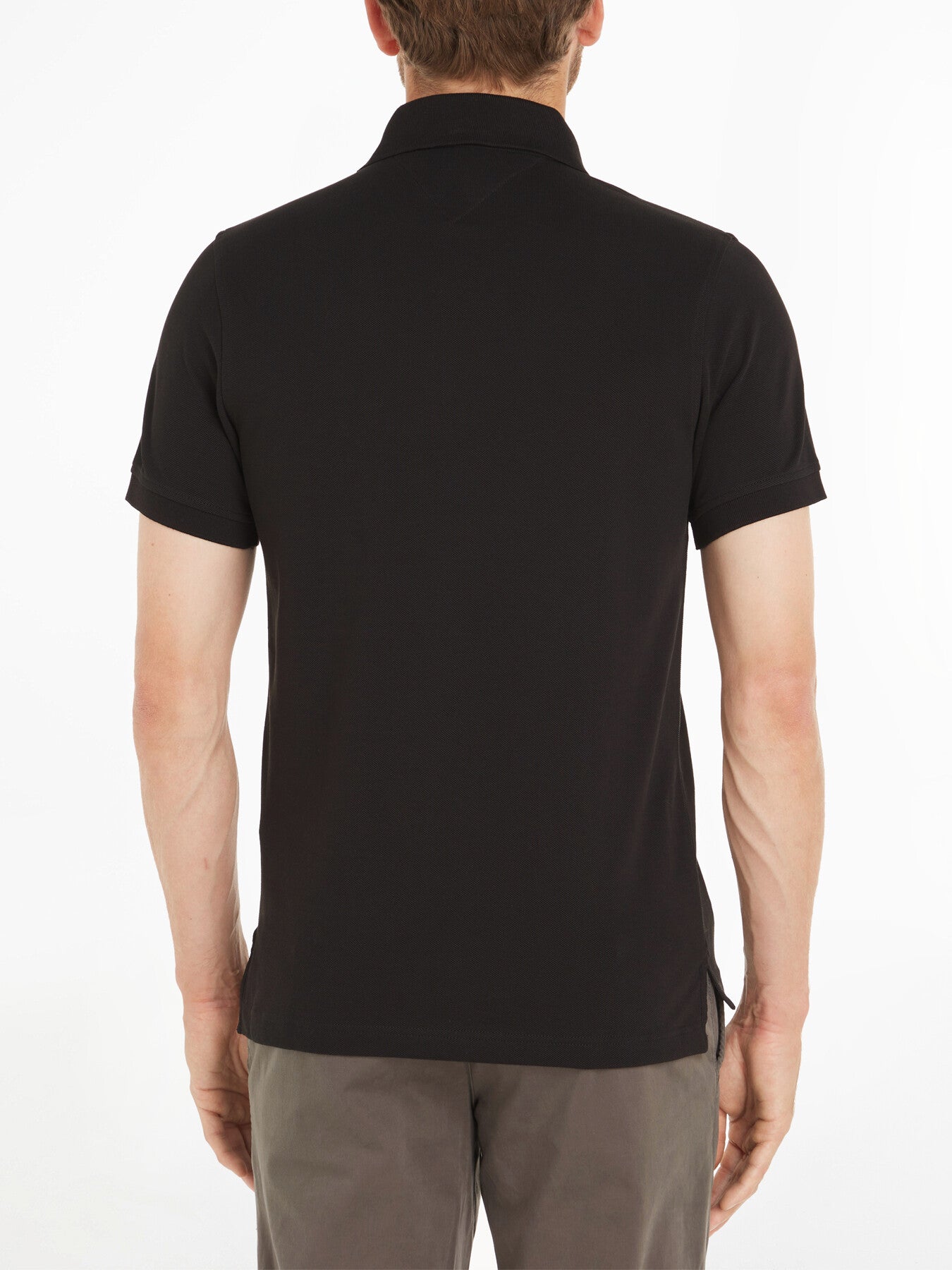 Black1985 Slim Polo Top