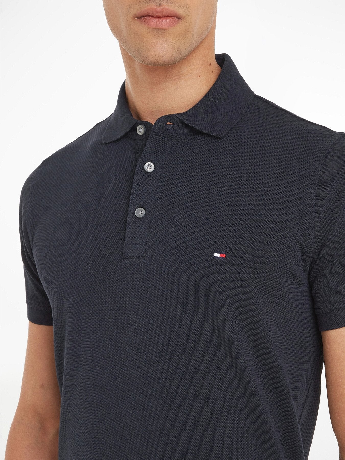 White1985 Slim Polo Top