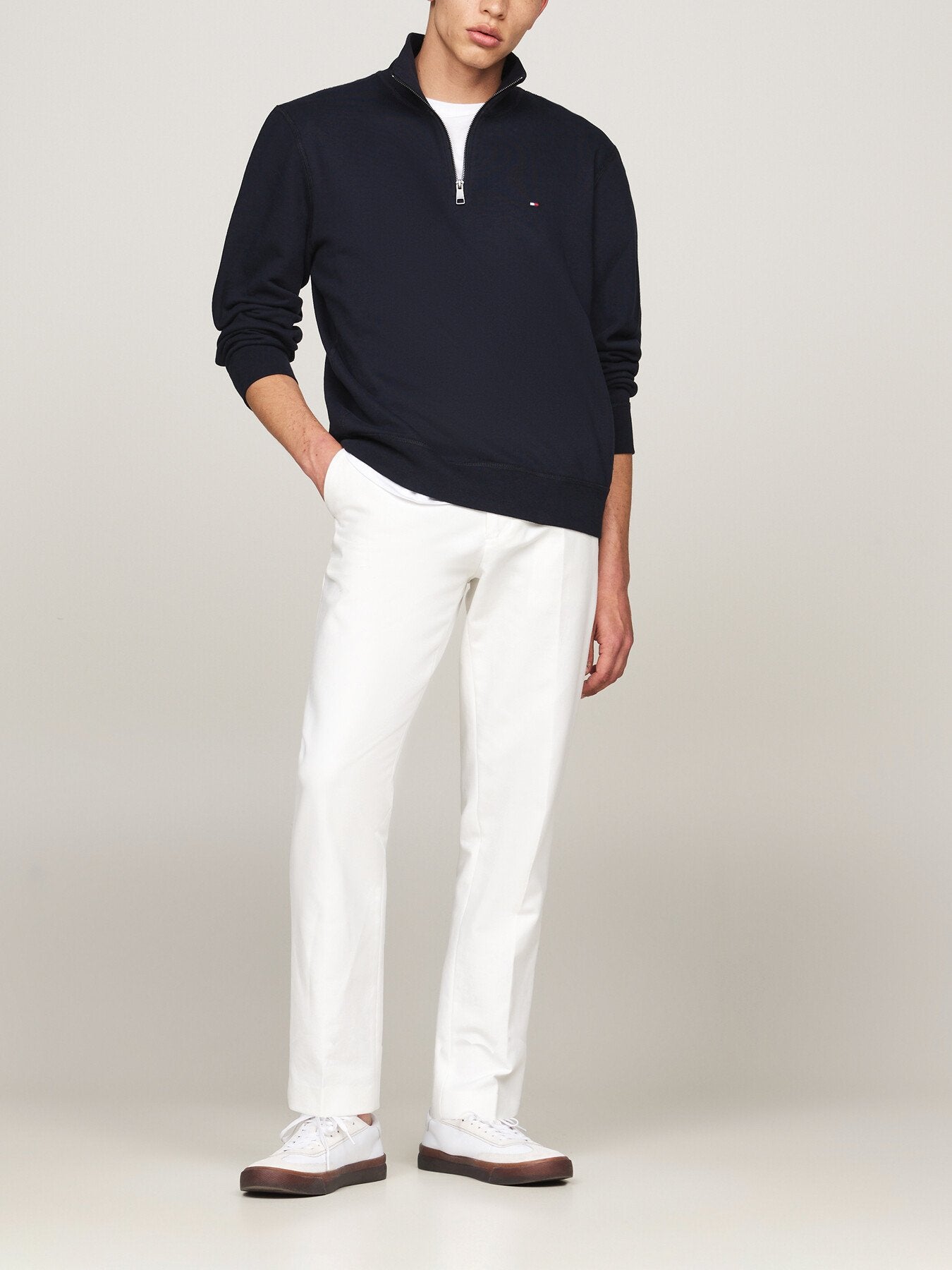 Quarter-Zip Fleece Sweatshirt