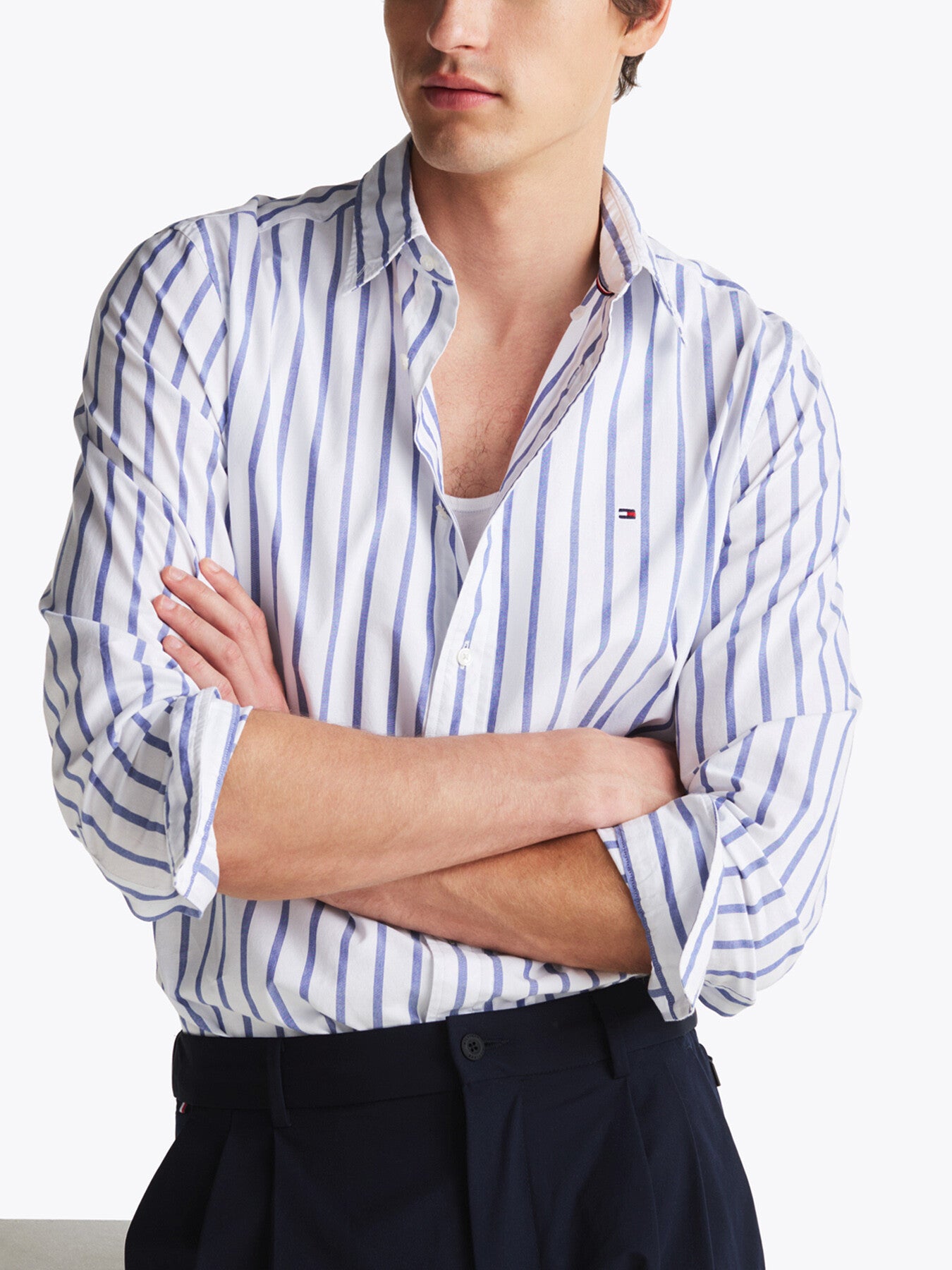 Regular Fit Flex Cotton Poplin Naut