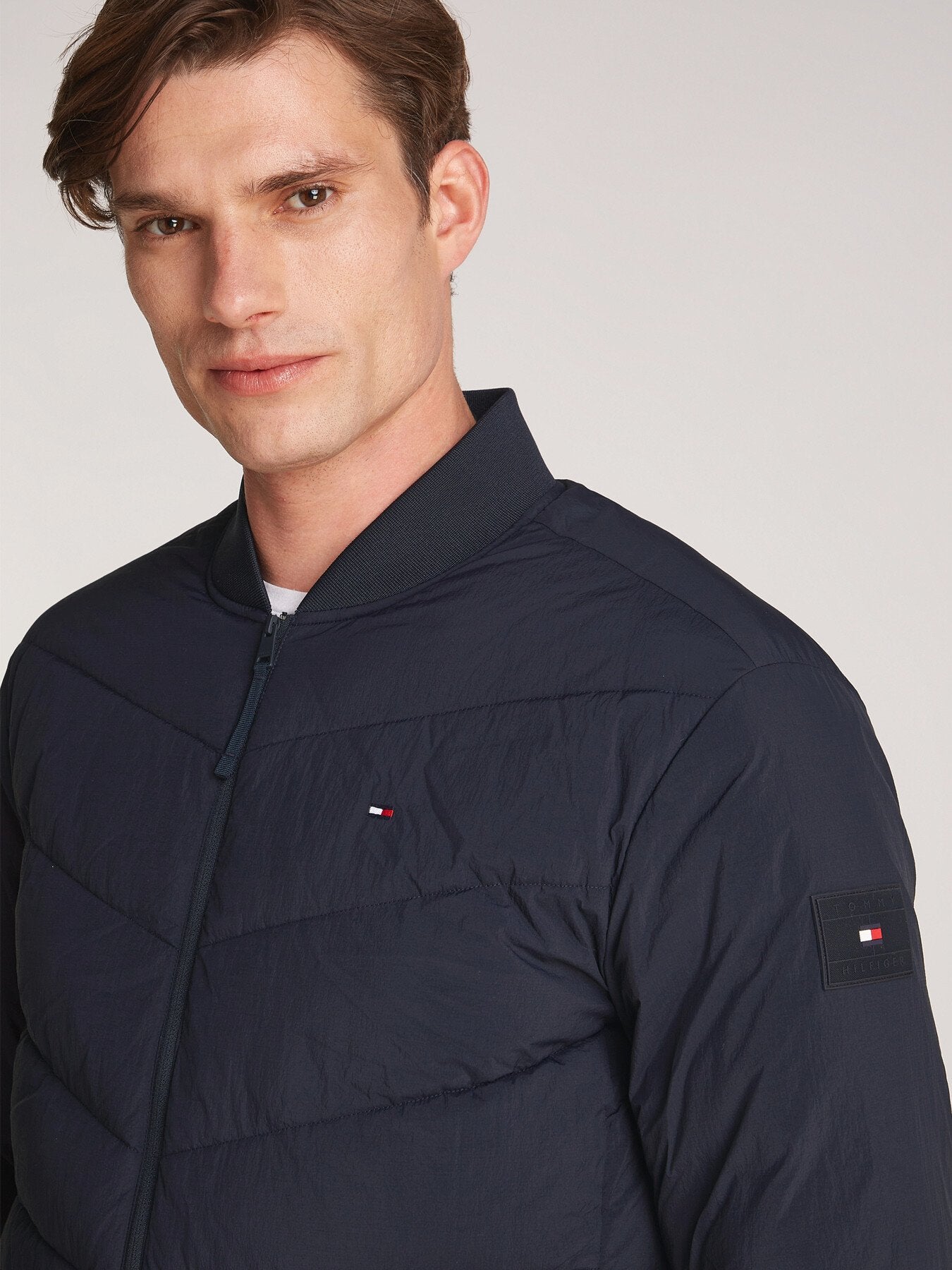 Relaxed Quilted Bomber