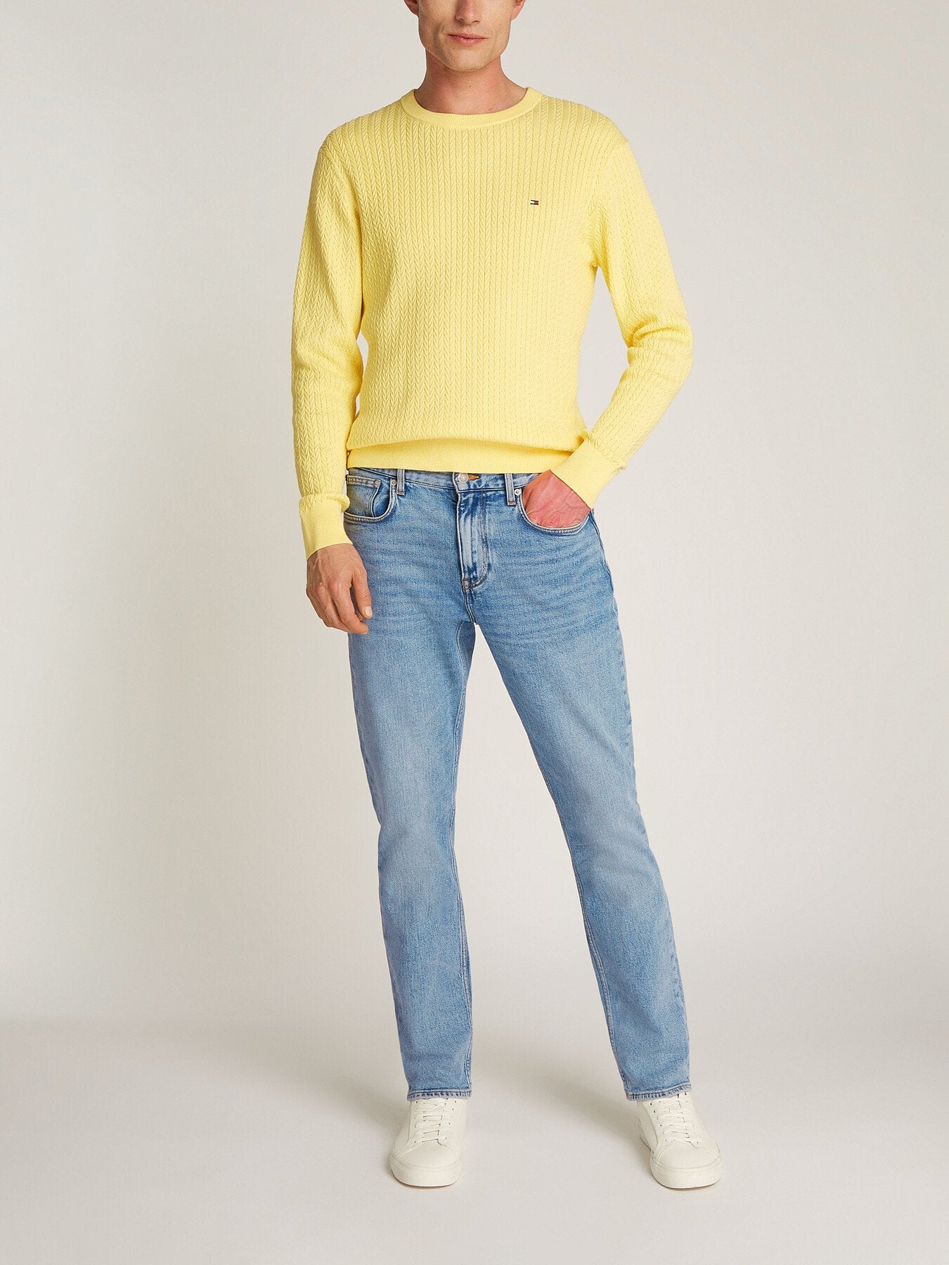 Mercer Regular Fit Stretch Straight Jeans