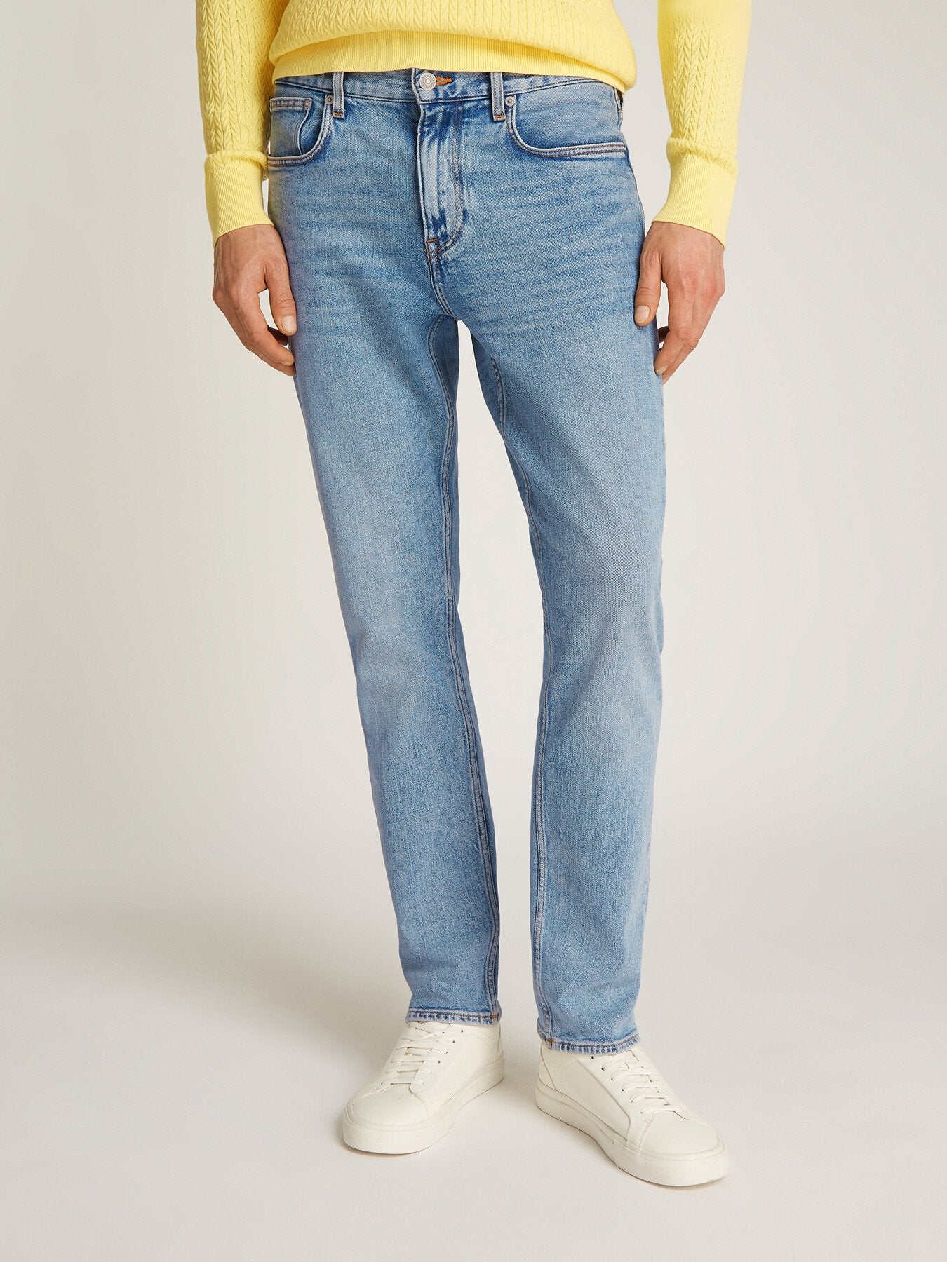 Mercer Regular Fit Stretch Straight Jeans