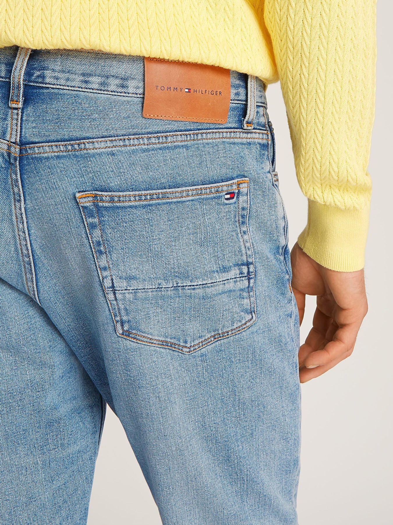 Mercer Regular Fit Stretch Straight Jeans