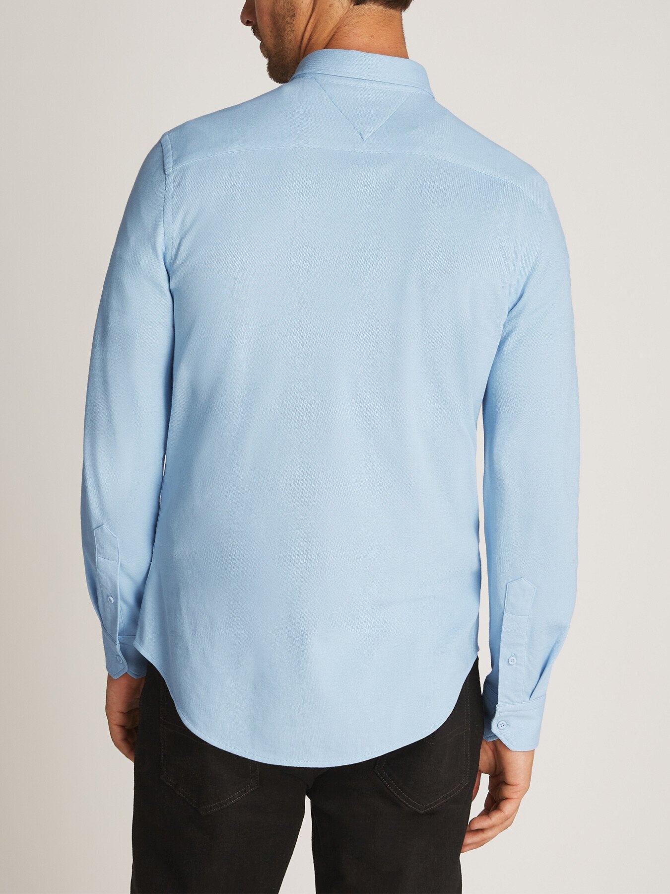 Slim Performance Pique Oxford Shirt