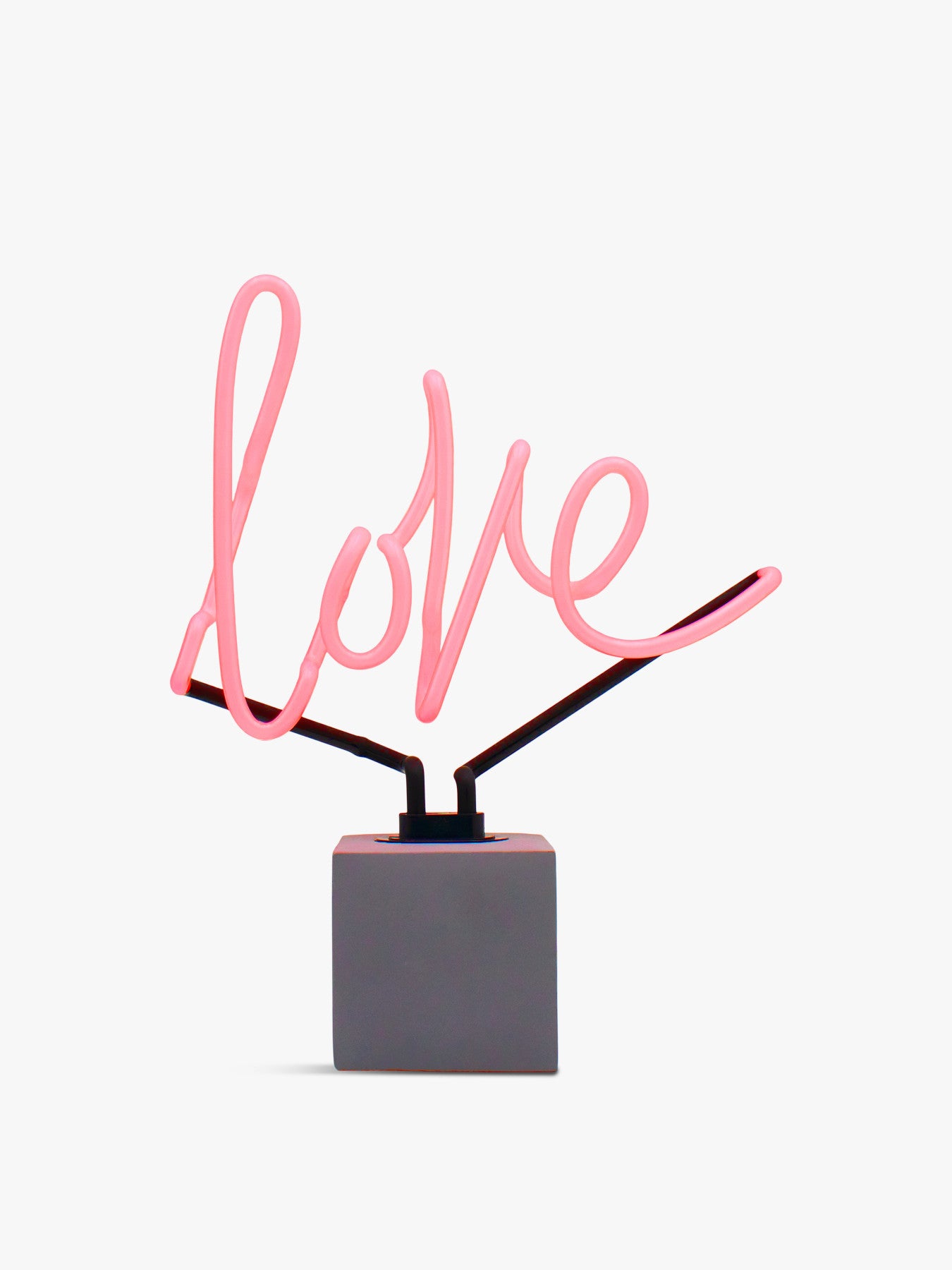 Love Concrete Base Light