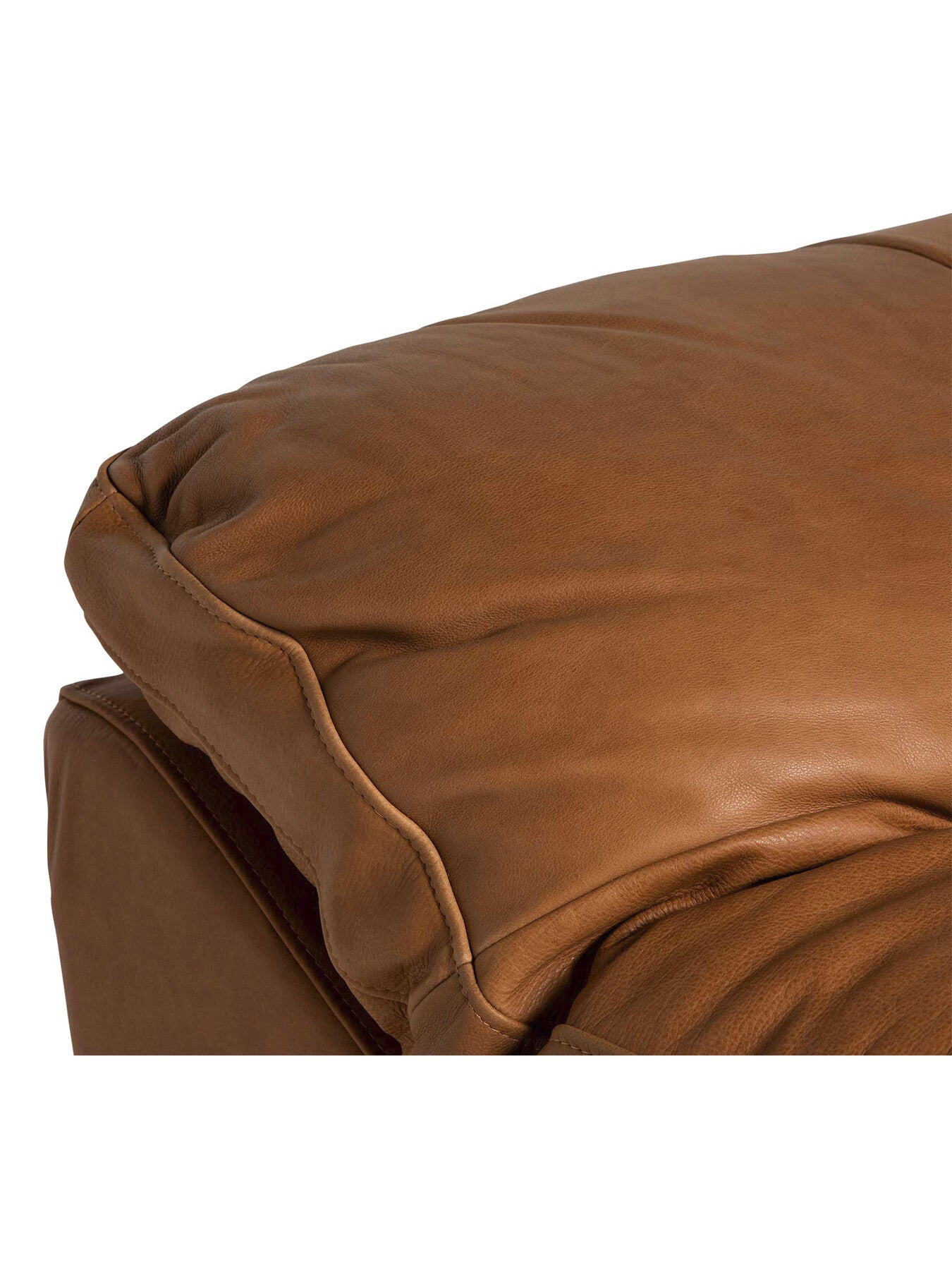 Penley Button Back Leather Lounge Chair