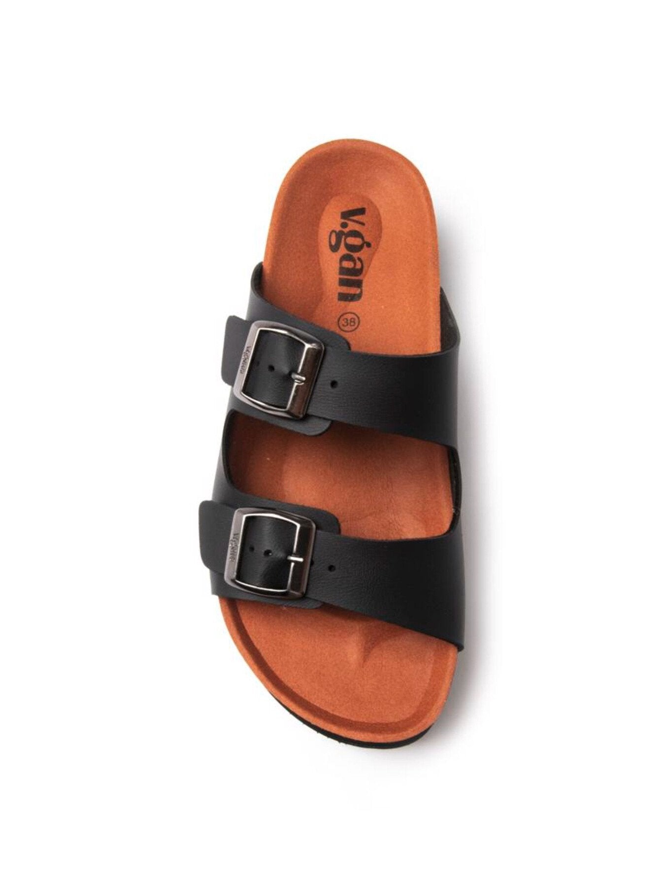 V.GAN Vegan Plum Footbed Sandals