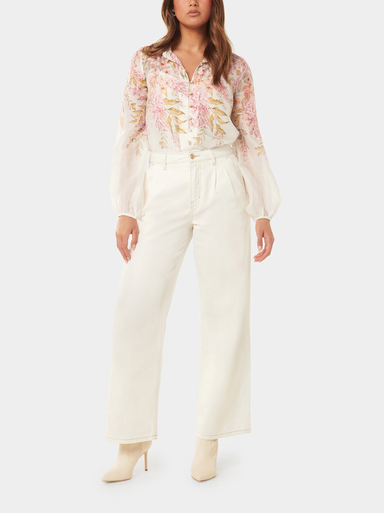 Ellidy Button Down Blouse