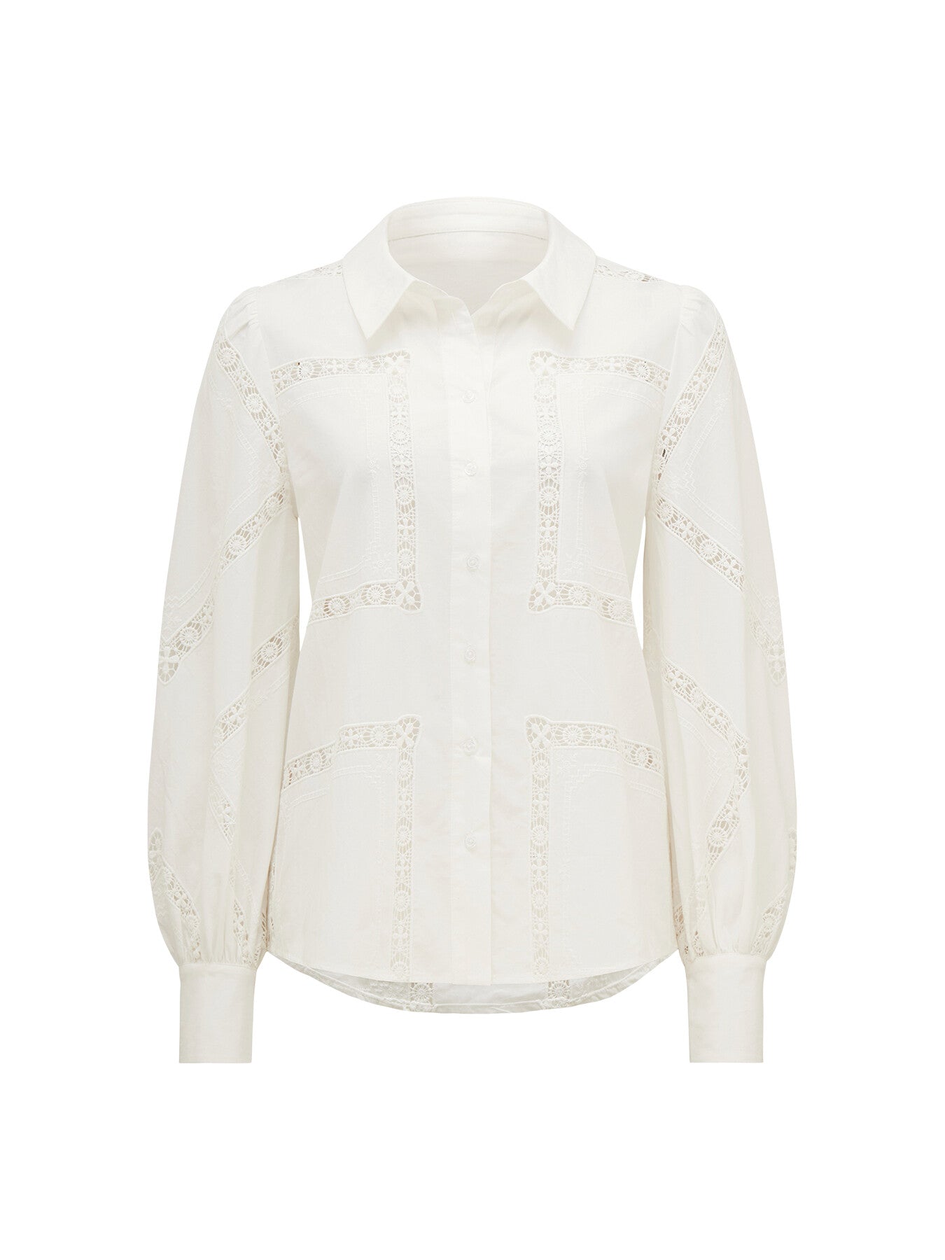 Brianna Broderie Shirt