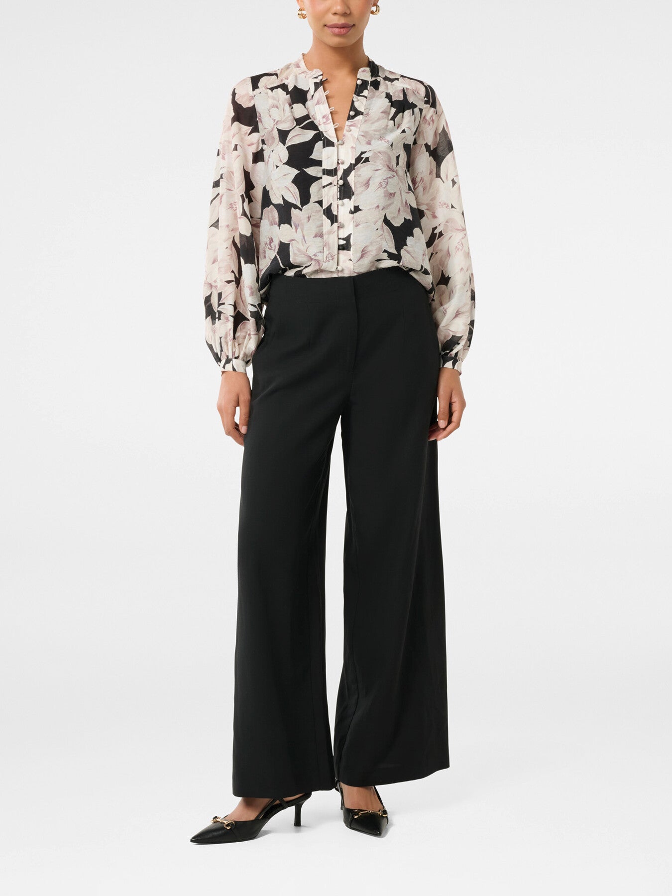 Marianne Top Stitch Blouse