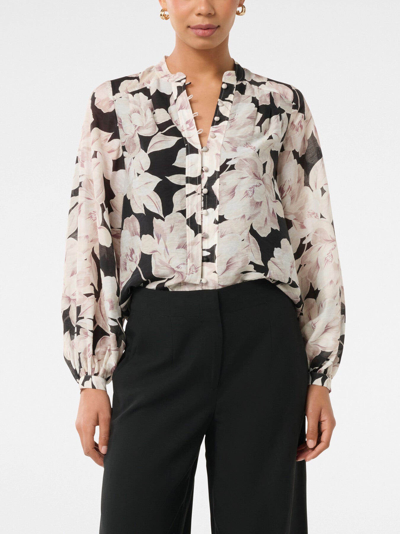 Marianne Top Stitch Blouse