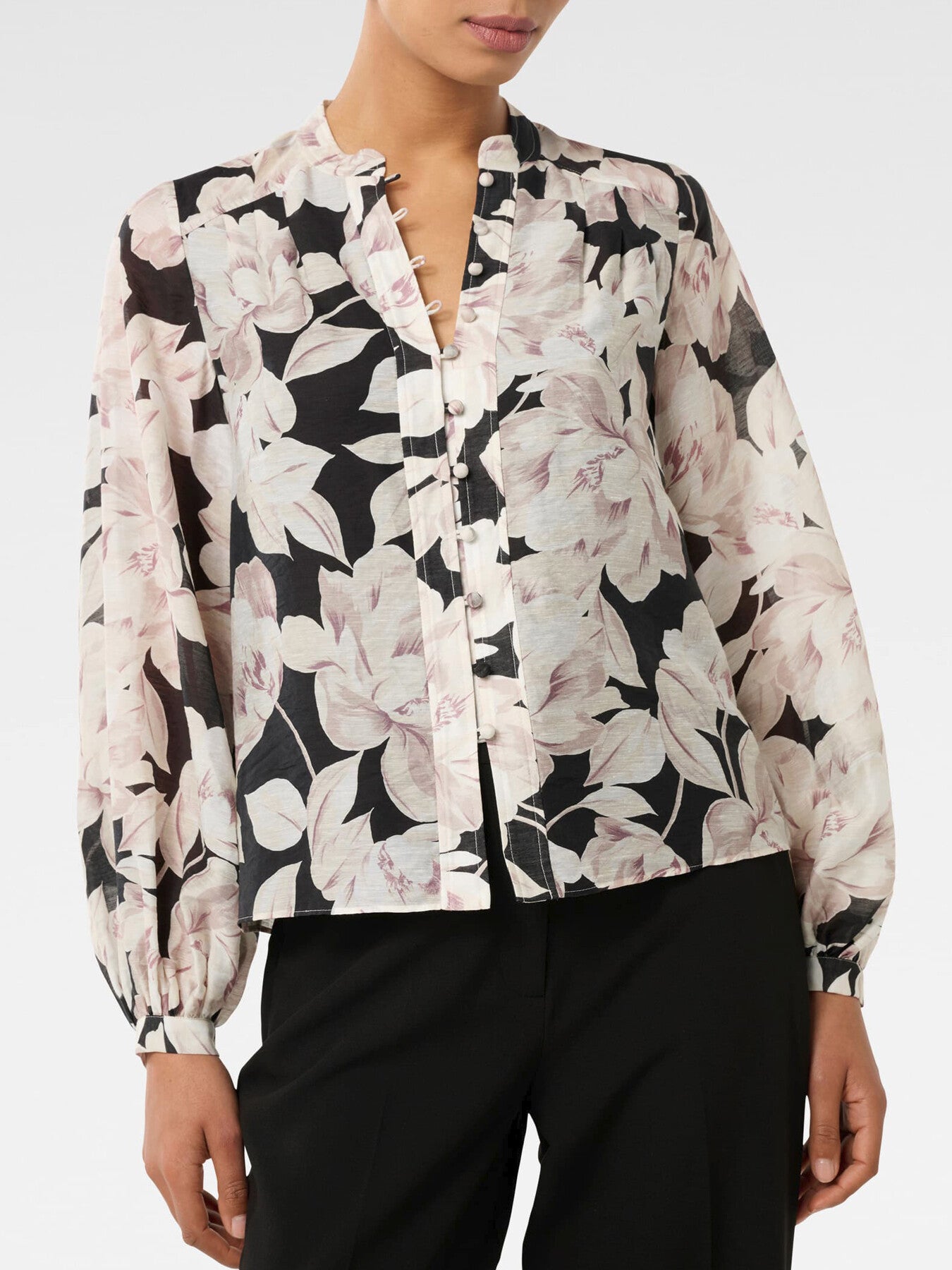 Marianne Top Stitch Blouse
