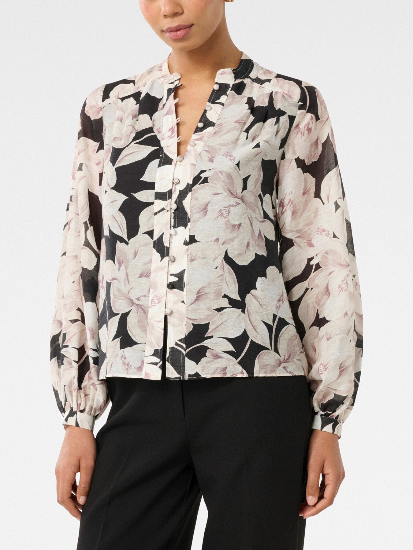 Marianne Top Stitch Blouse