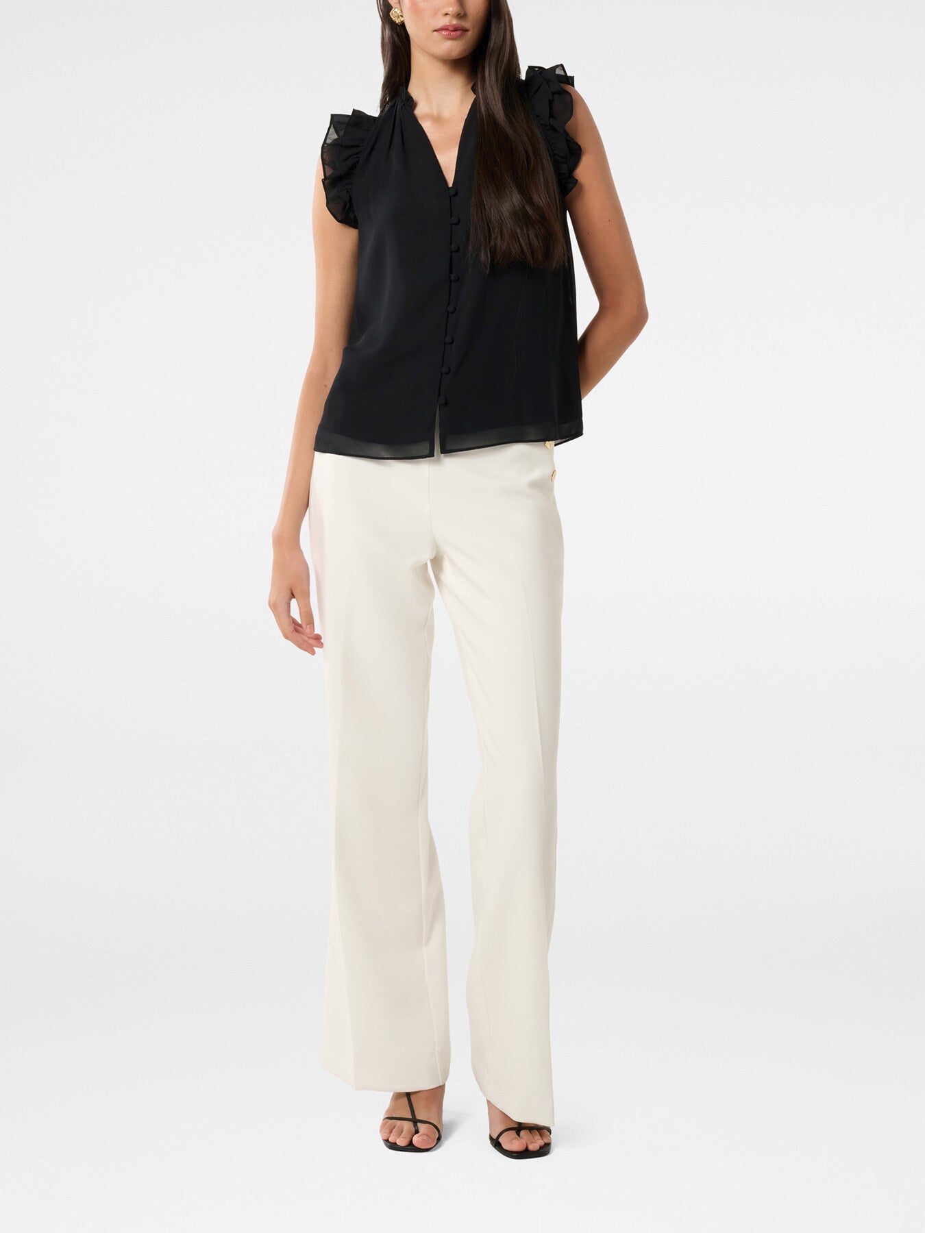 Abigail Ruffle Blouse