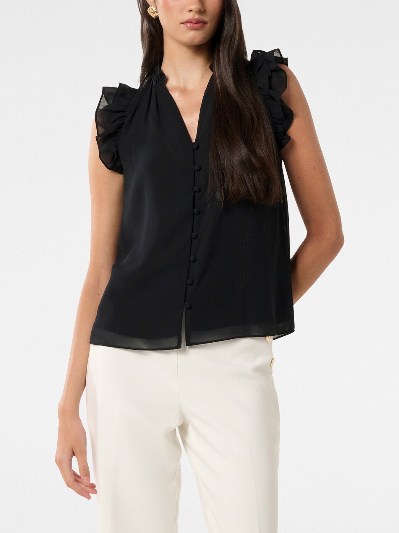 Abigail Ruffle Blouse