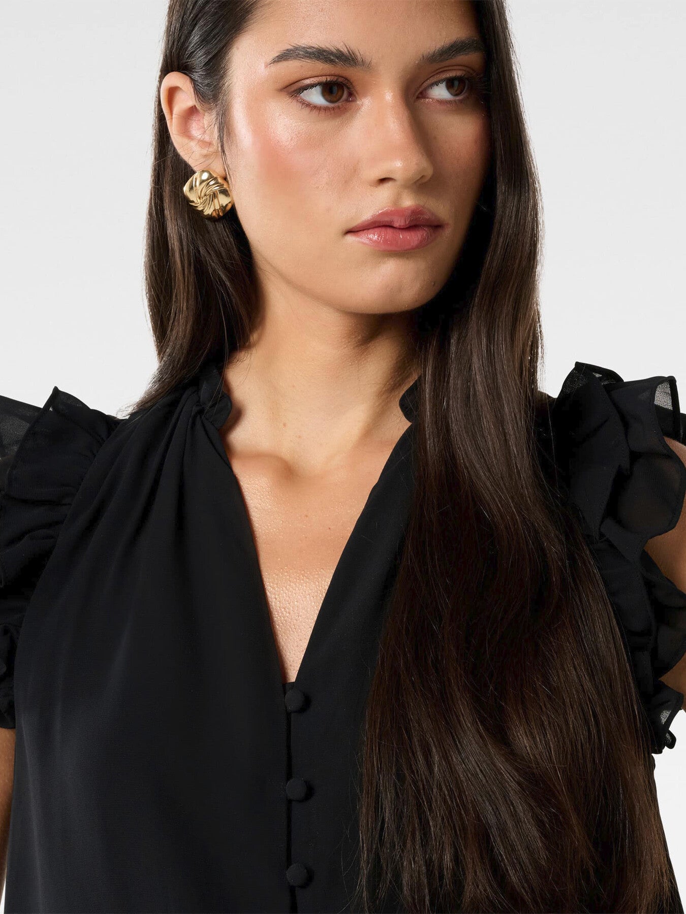 Abigail Ruffle Blouse
