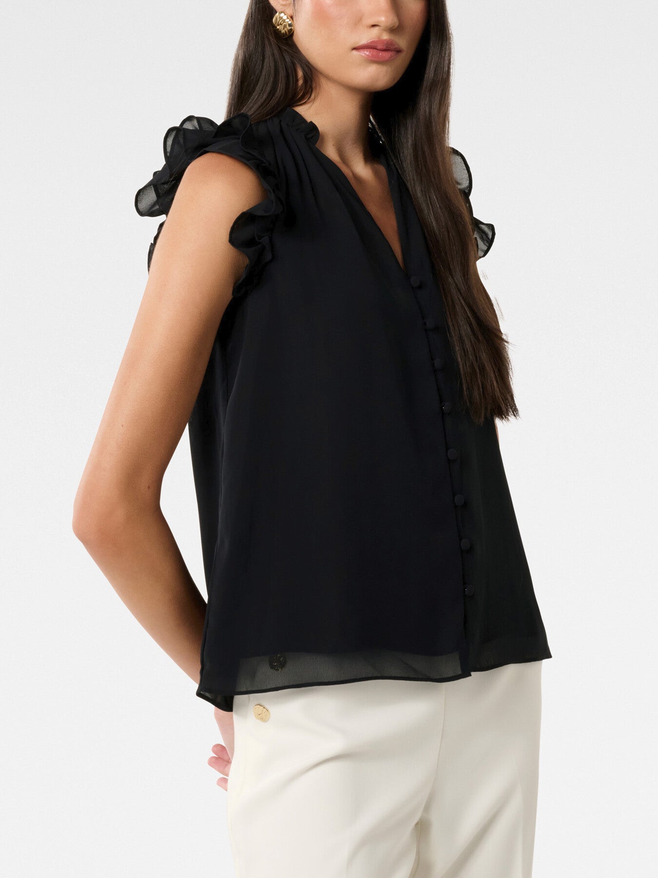 Abigail Ruffle Blouse