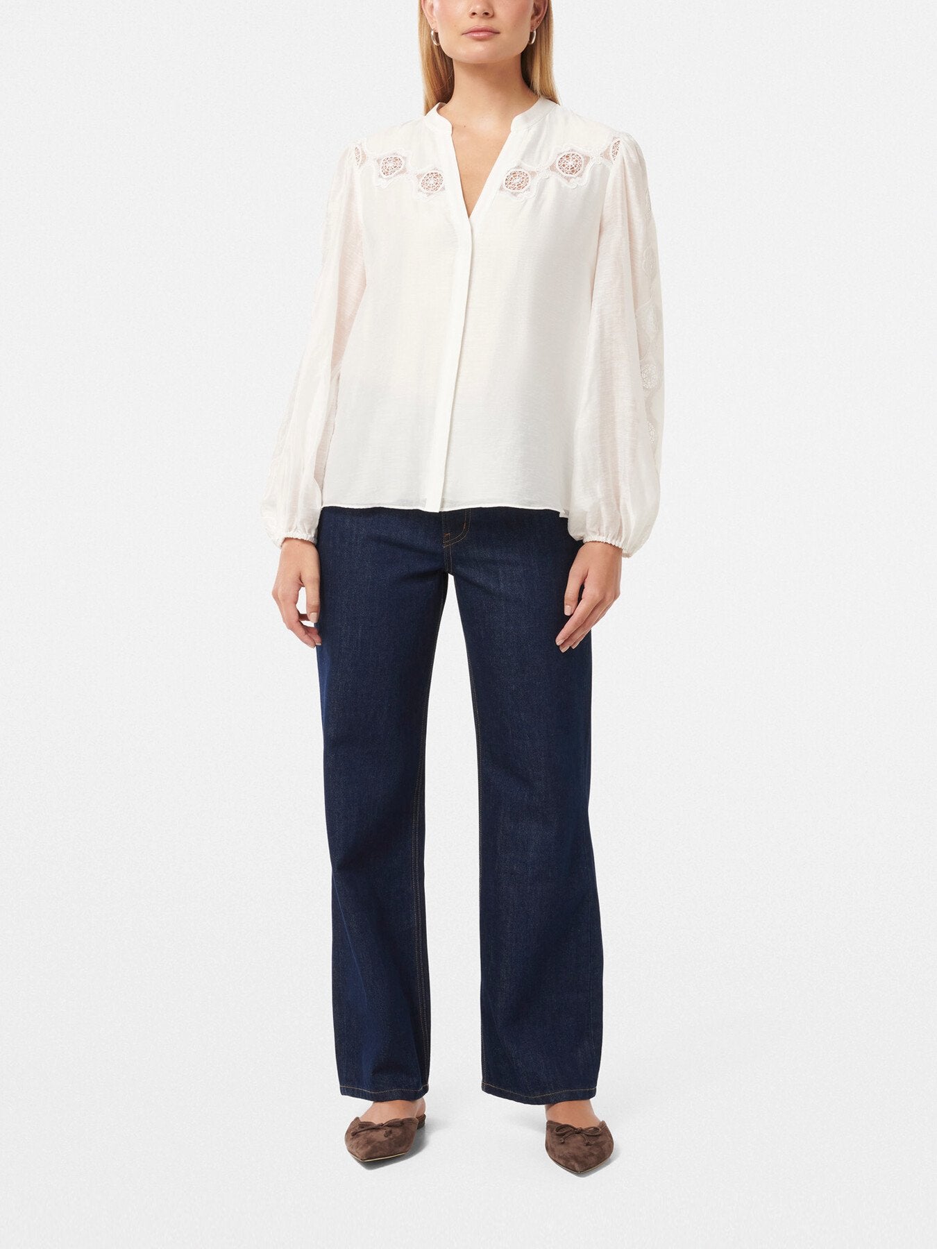 Tegan Trim Blouse