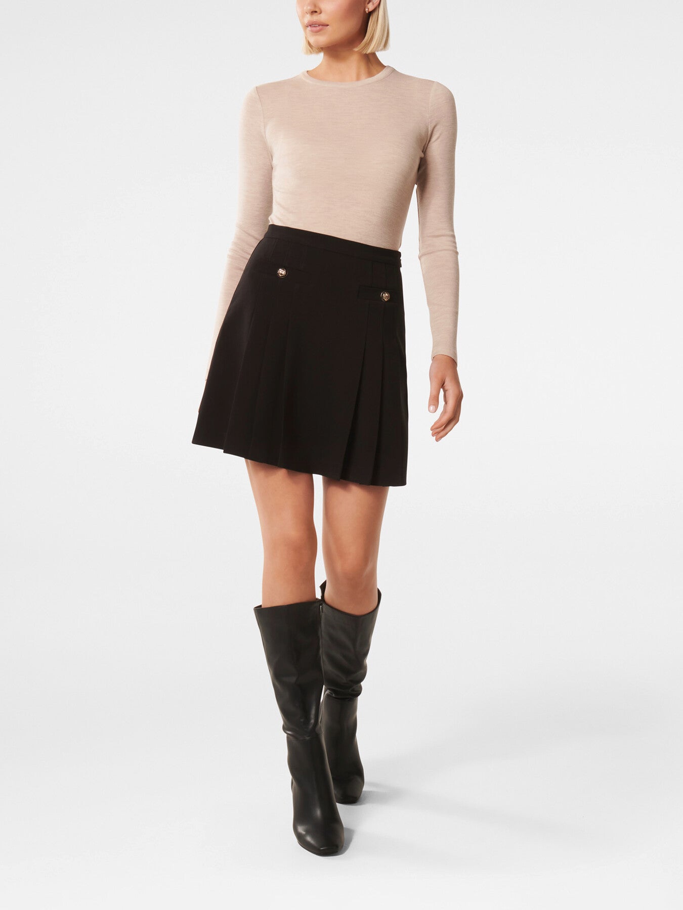 Jessica Mini Button Kilt