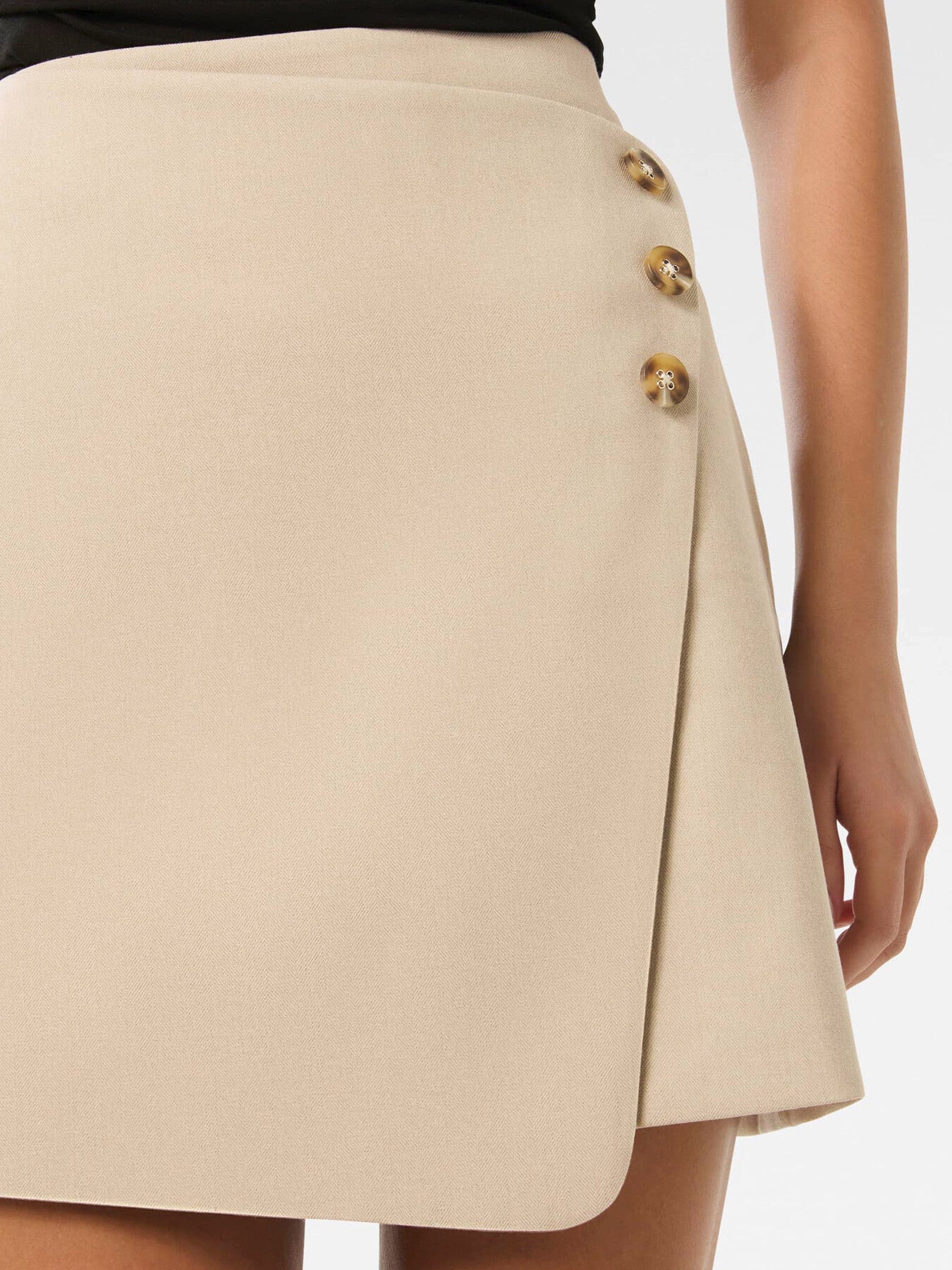 Lettie Wrap Mini Skirt