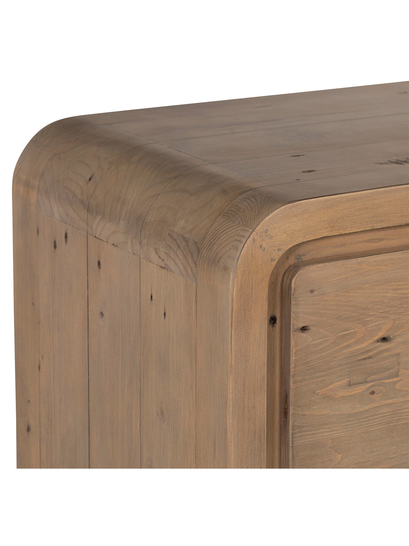Tosca Reclaimed Wood 6 Drawer Tall Boy 115Cm