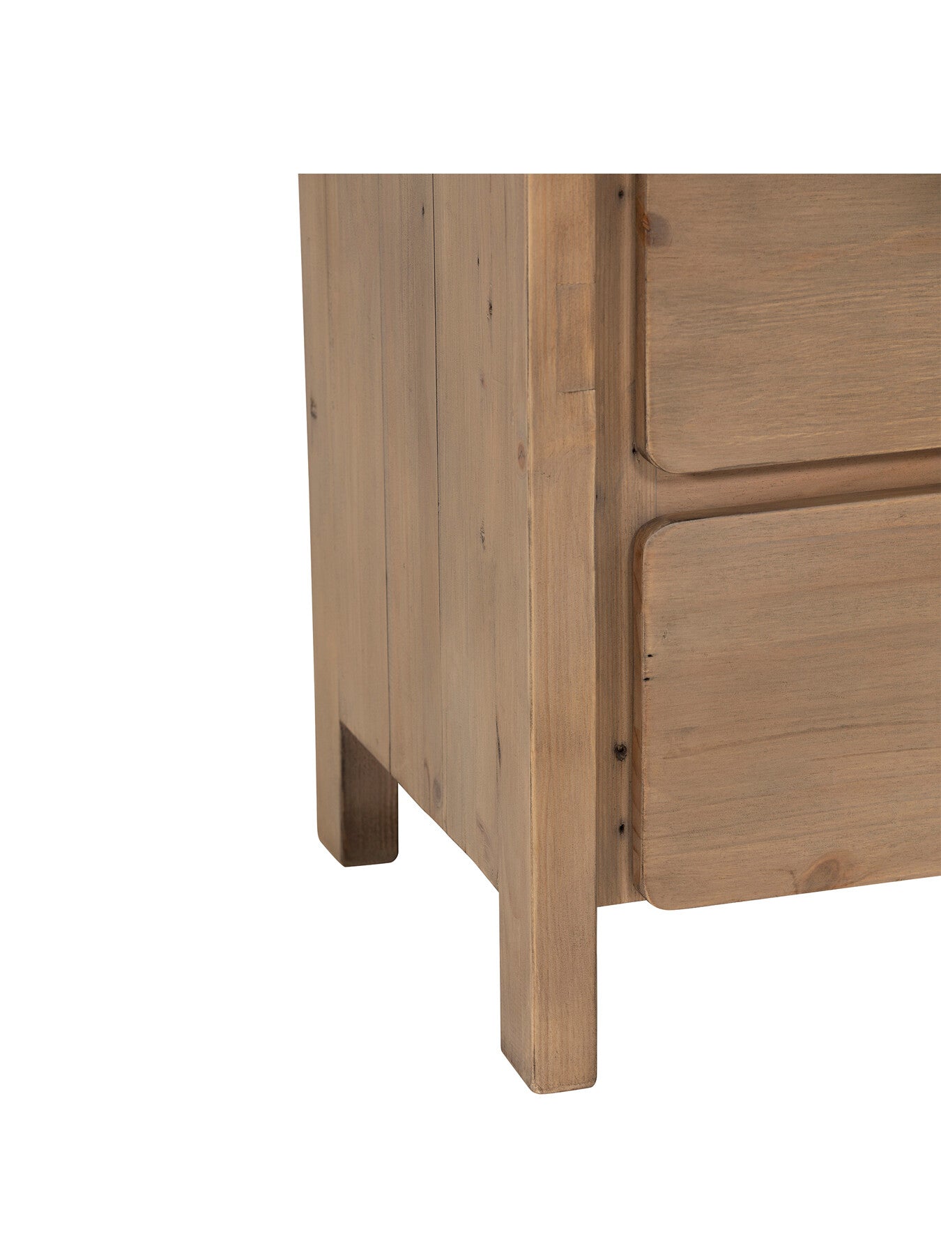 Tosca Reclaimed Wood 6 Drawer Tall Boy 115Cm
