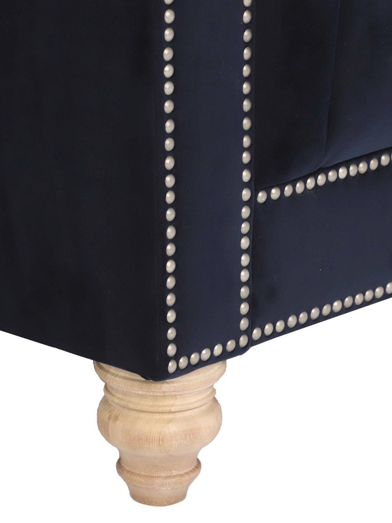 Ullswater 2 Seater Chesterfield Sofa, Blue Velvet