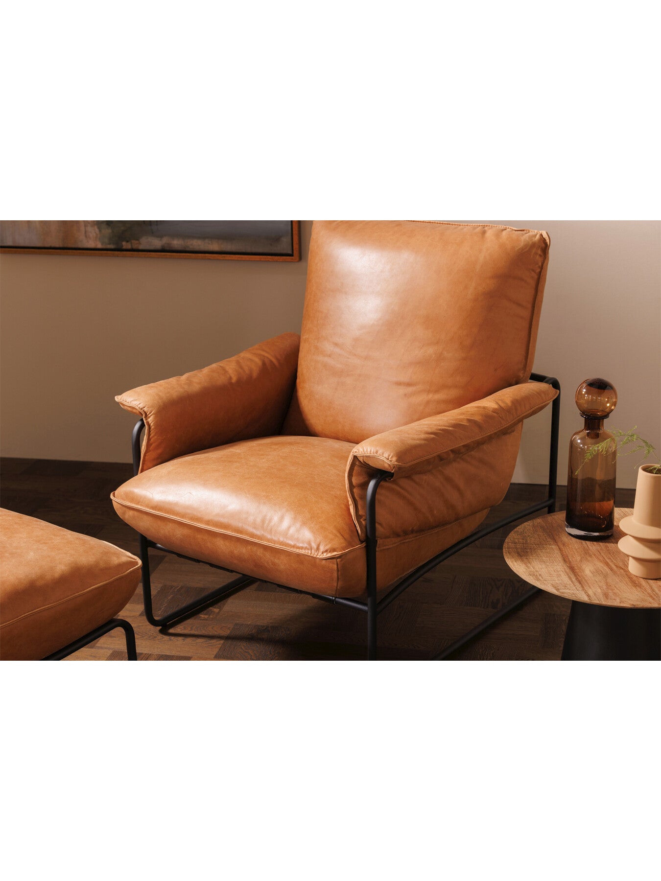 Vinci Leather Armchair