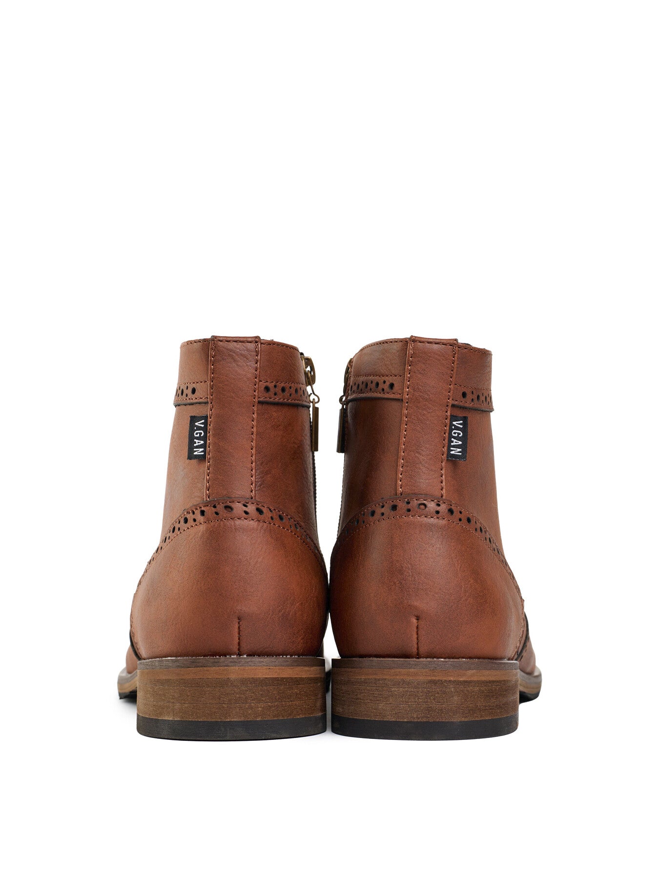 V.GAN Vegan Wheat 2 Brogue Boots