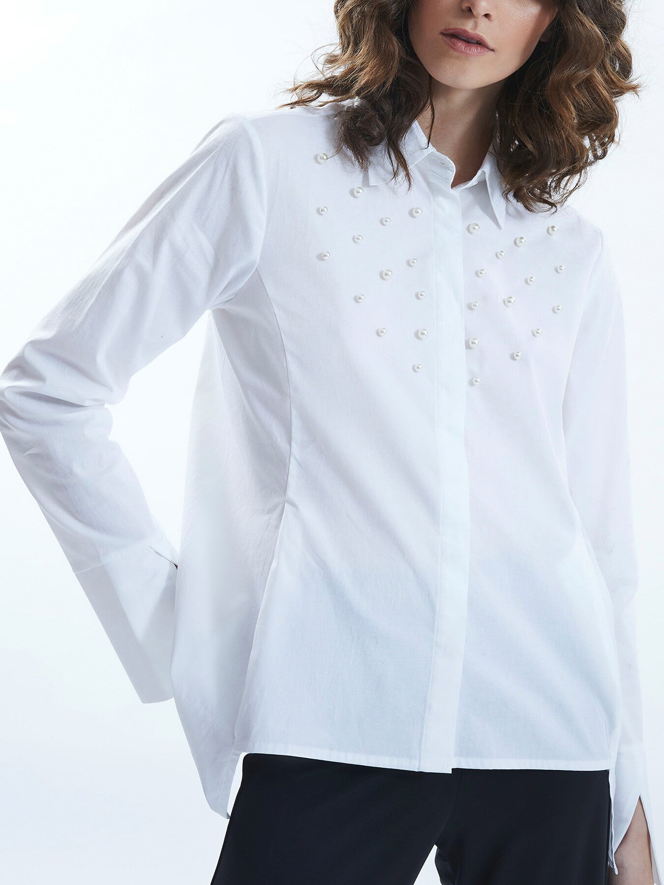 Pearl Detail Shirt