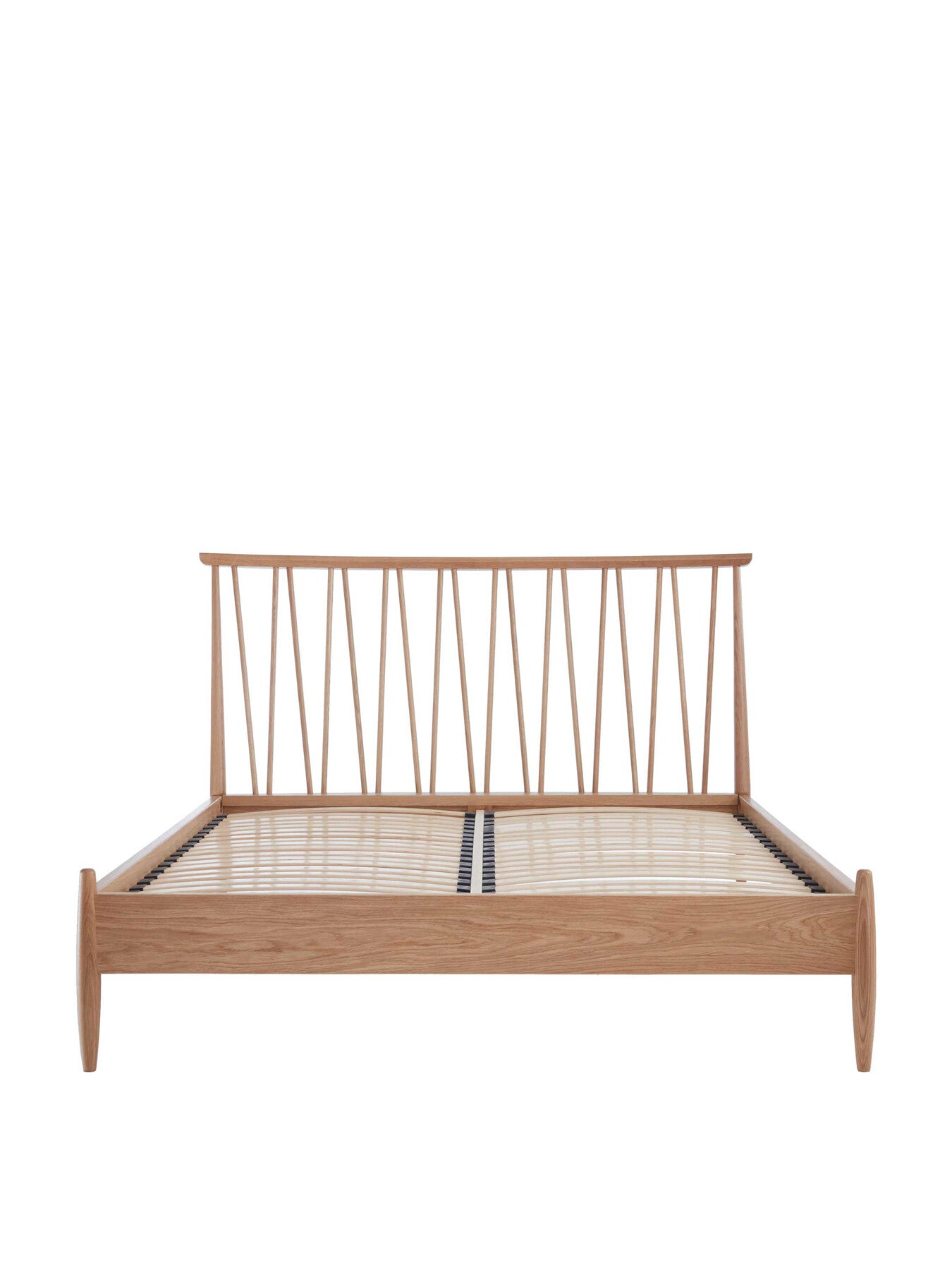 Ercol Winslow Light Brown Wood Spindle King Bed Fram