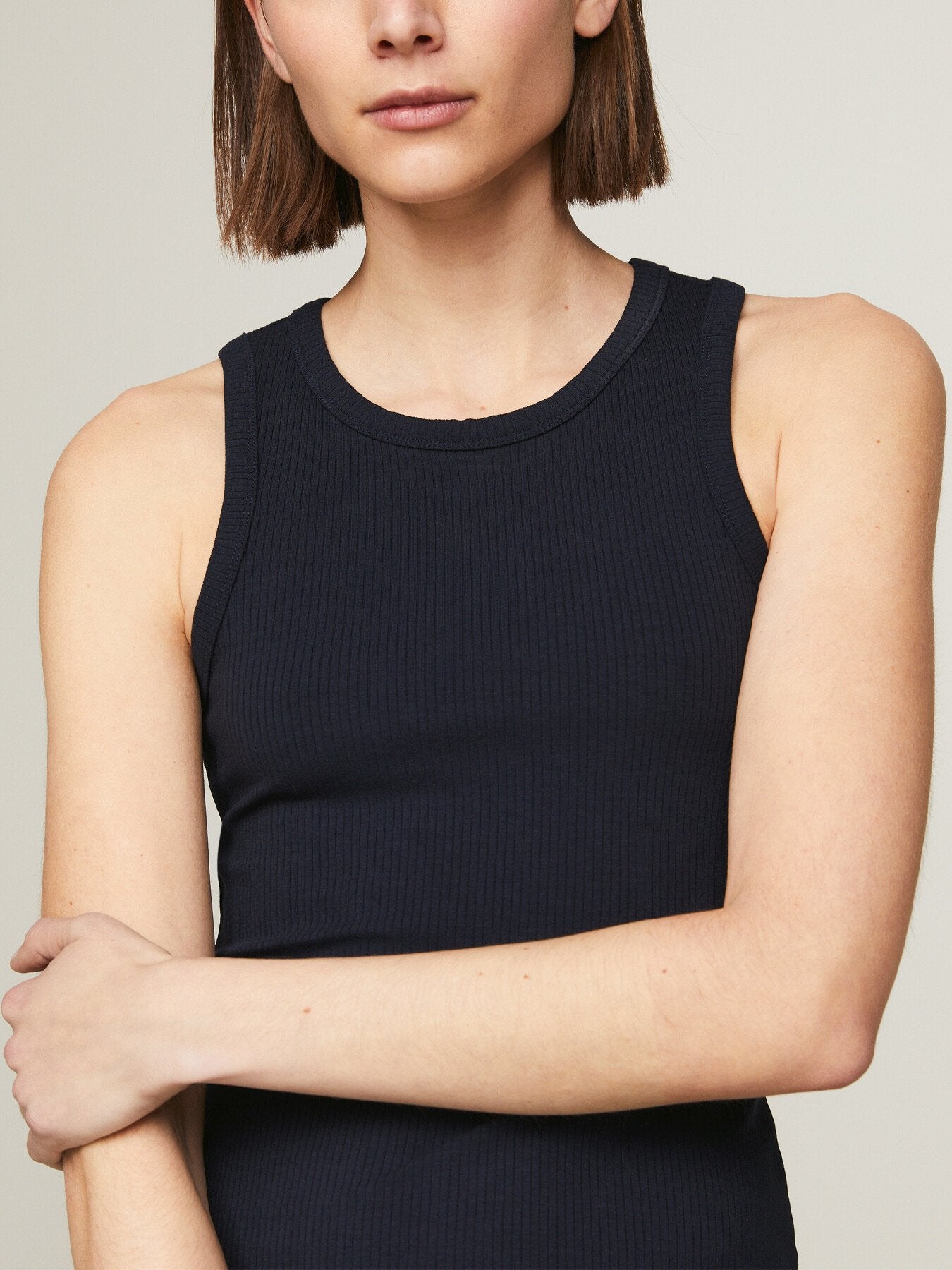 Ribbed Midi Bodycon Dress