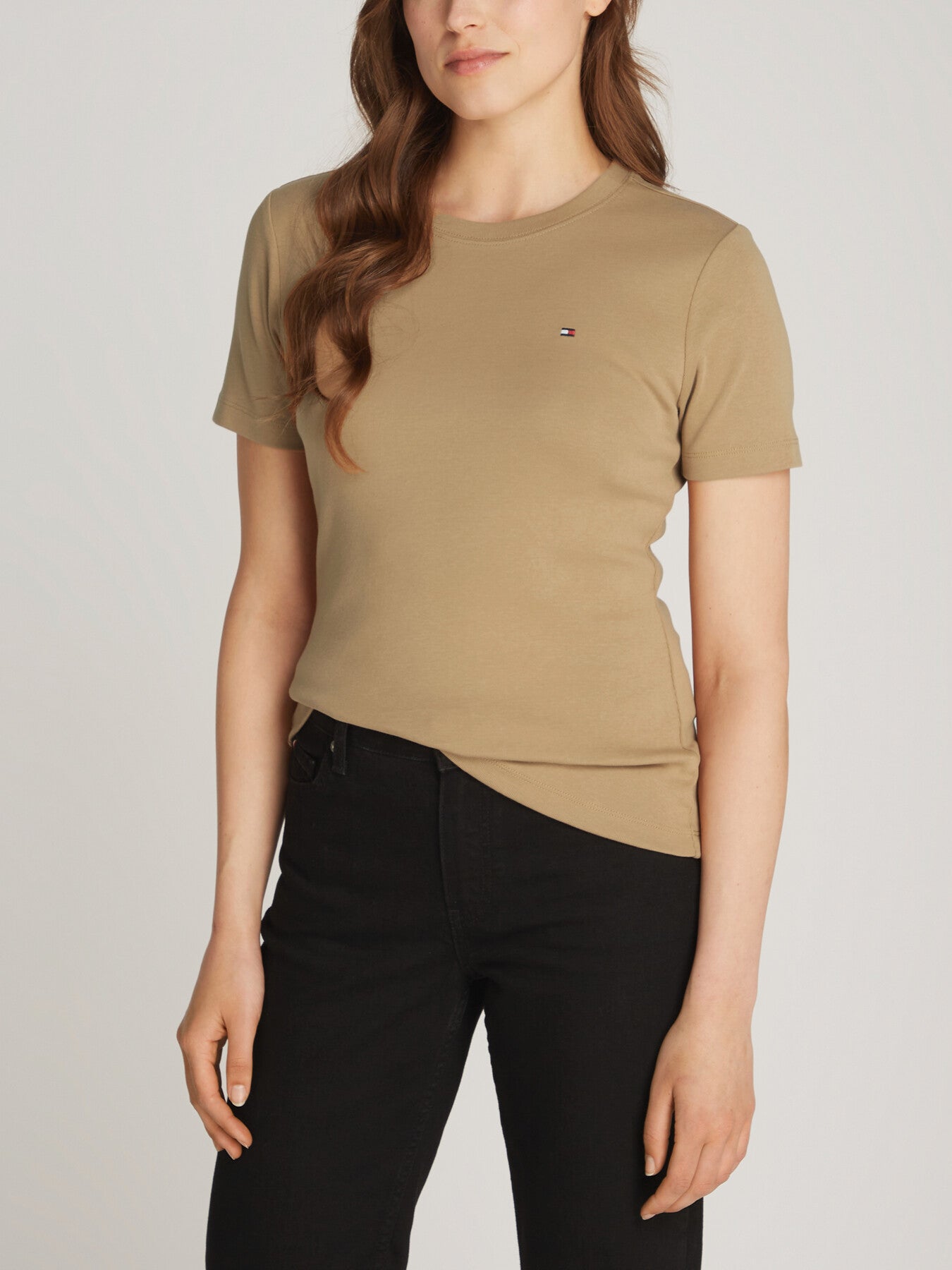 Slim Crew Neck Short Sleeve T-Shirt