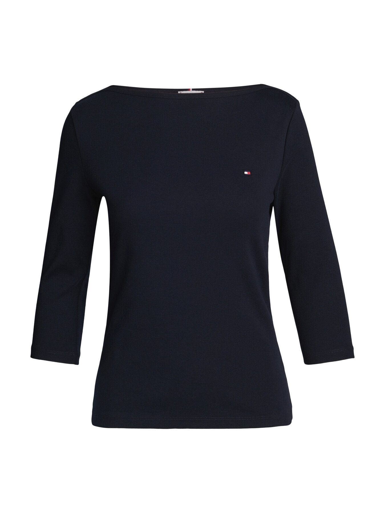 Boat Neck Slim T-Shirt Desert Sky